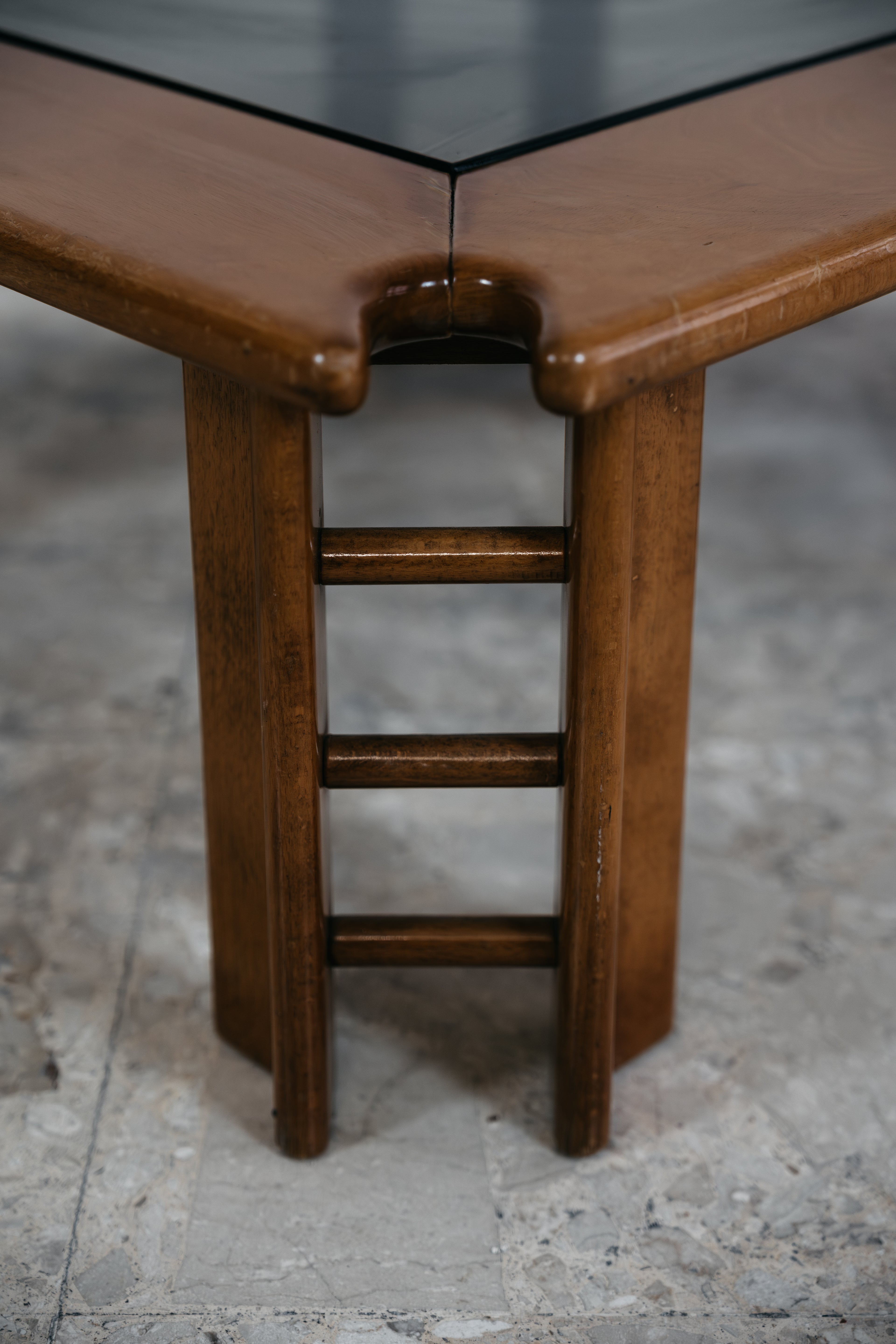 AFRA & TOBIA SCARPA ATTR. TAVOLO DA SALOTTO ANNI 60 DESIGN