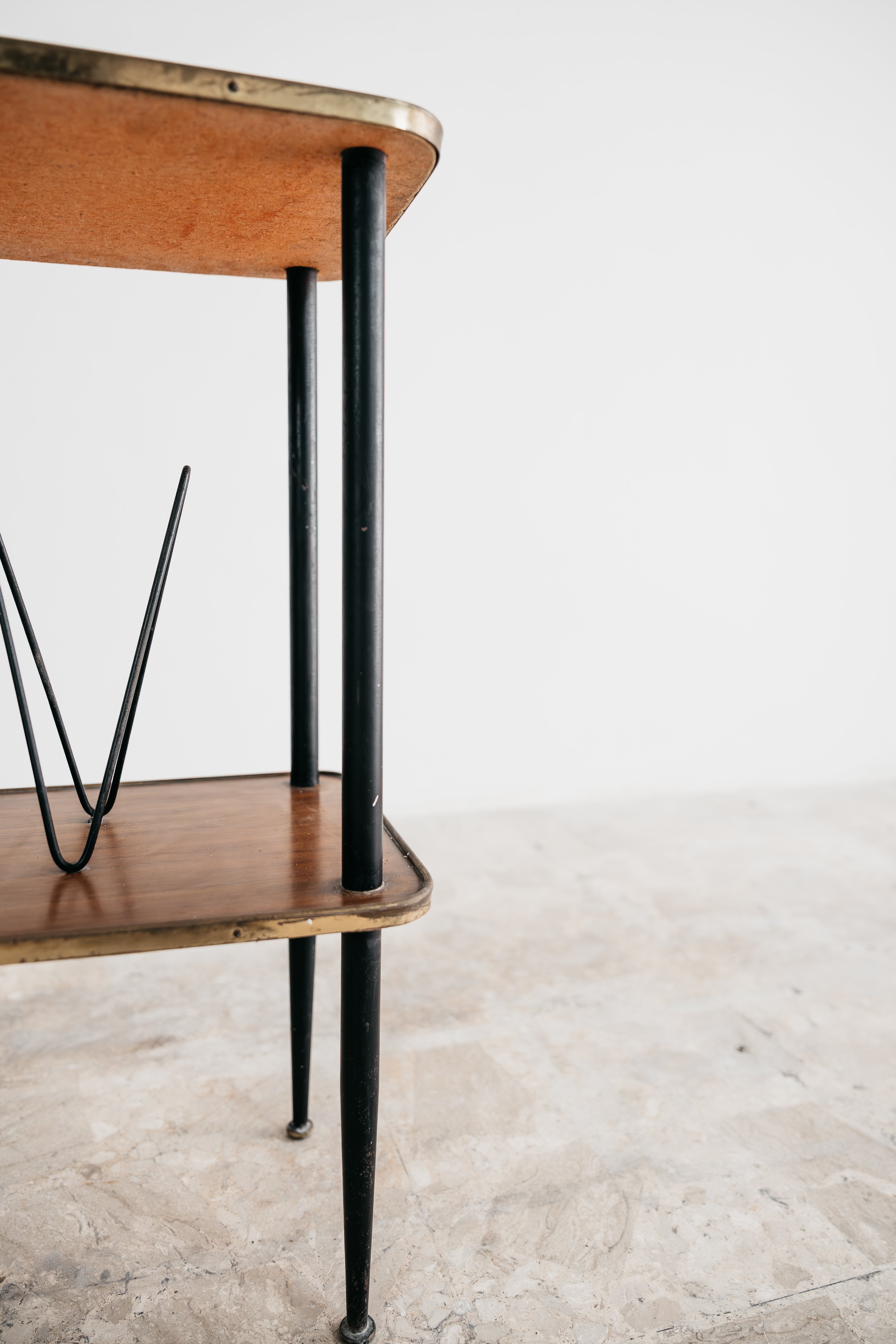 Tavolino Portariviste Mid-Century 1950’s Design Vintage