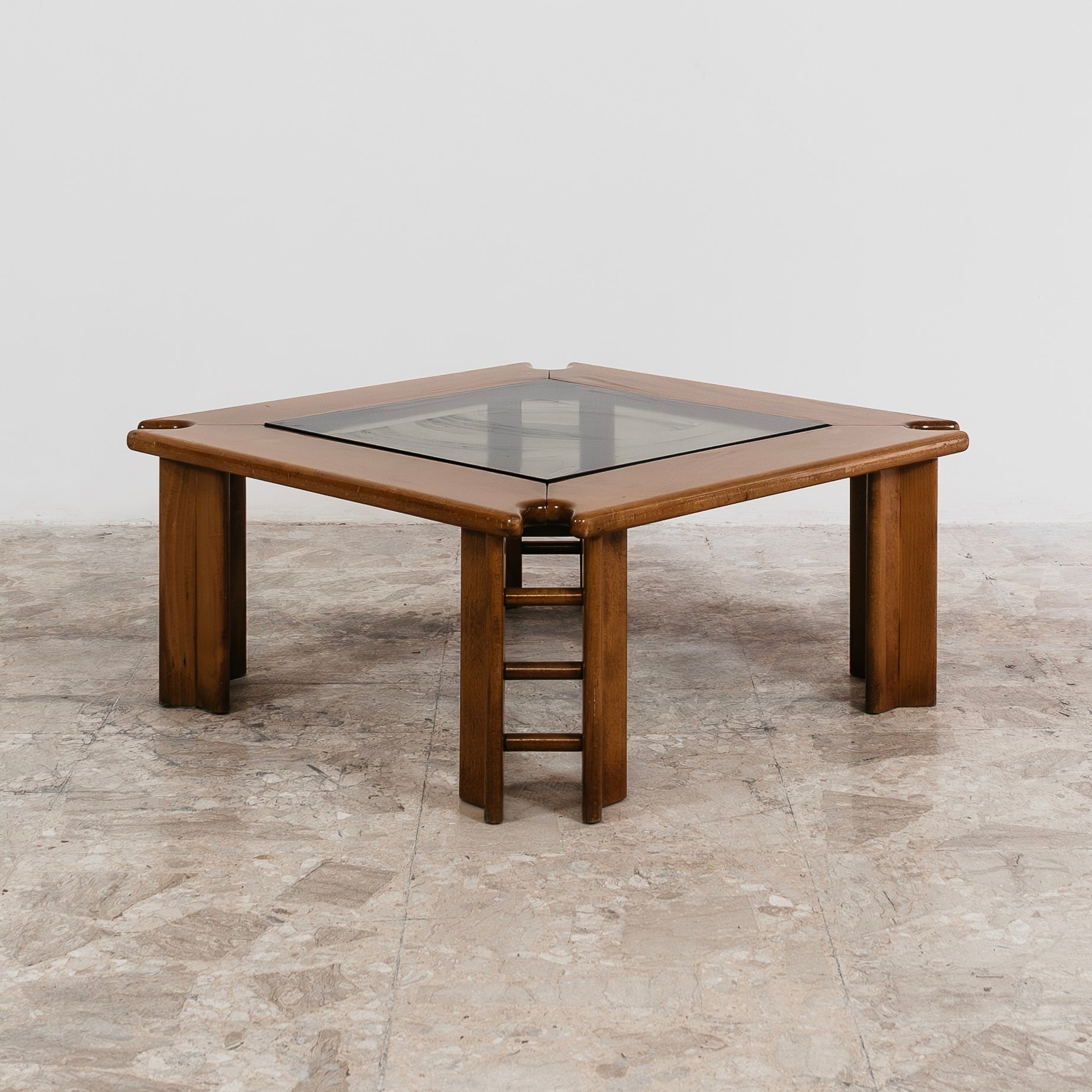AFRA & TOBIA SCARPA ATTR. TAVOLO DA SALOTTO ANNI 60 DESIGN