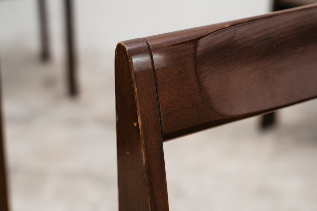 Set Da Pranzo 4 sedie In Legno Anni ‘60 Design Modernariato Vintage