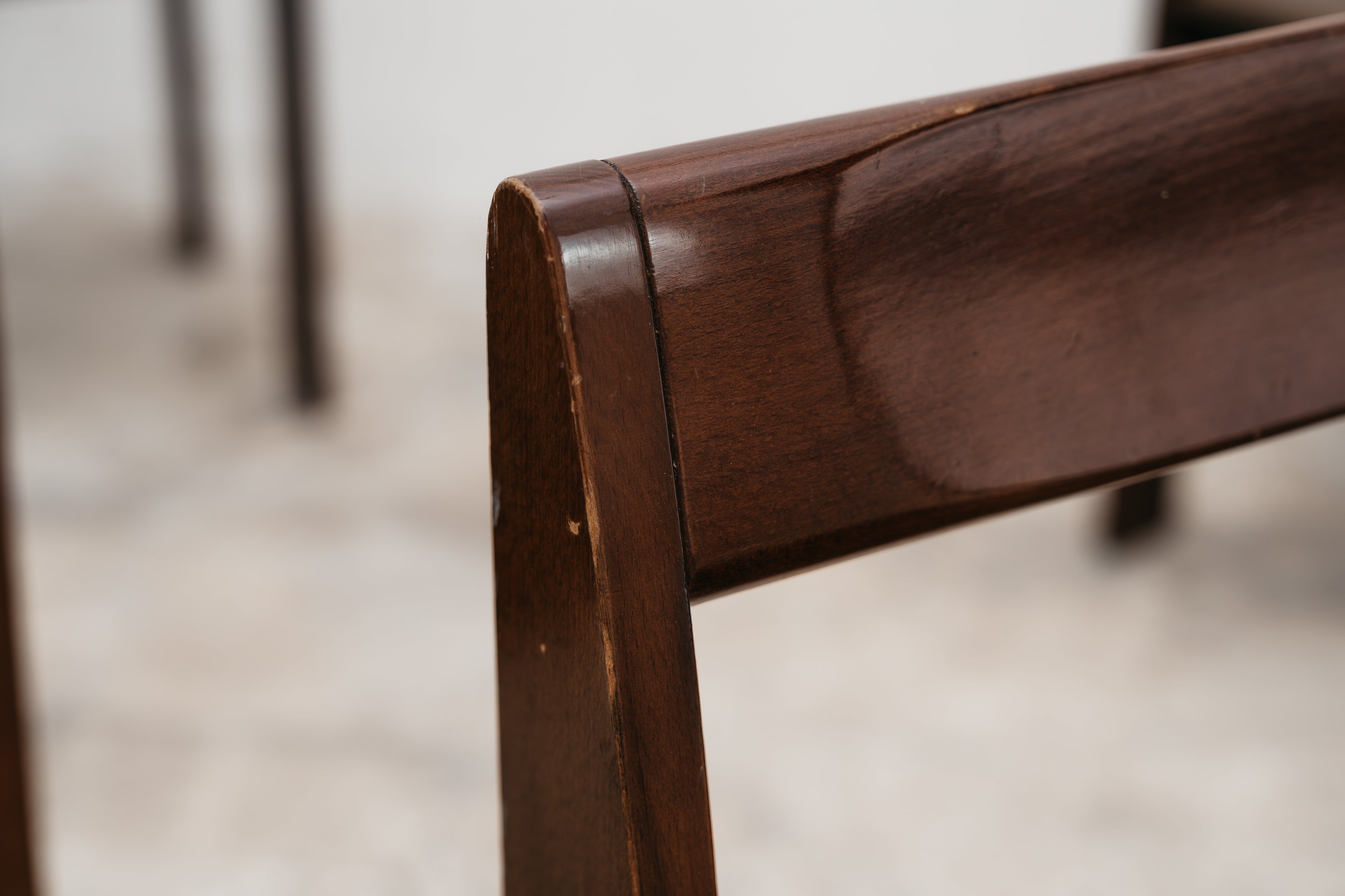 Set Da Pranzo 4 sedie In Legno Anni ‘60 Design Modernariato Vintage