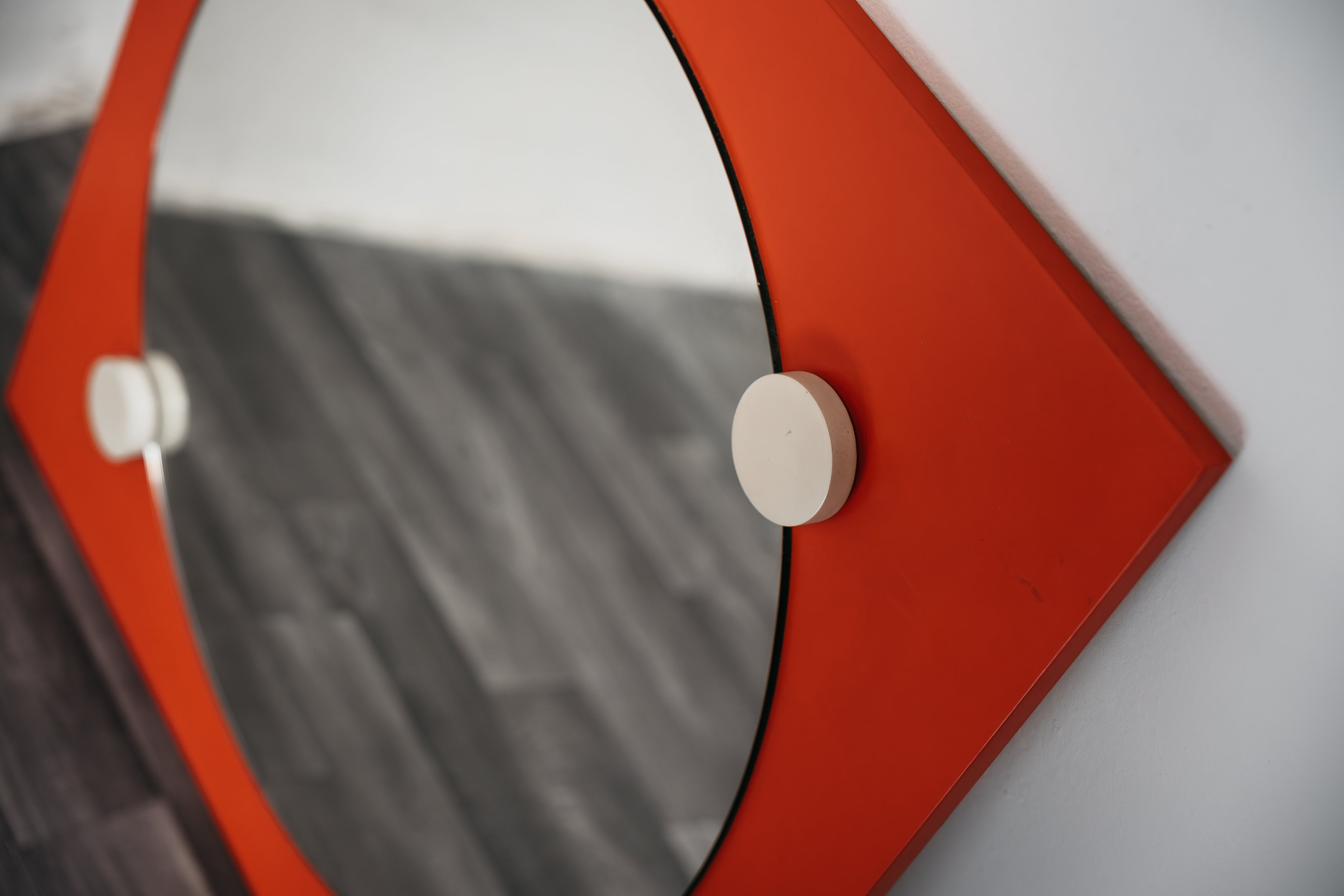 Specchio Space Age Design Anni ‘70 Modernariato Vintage