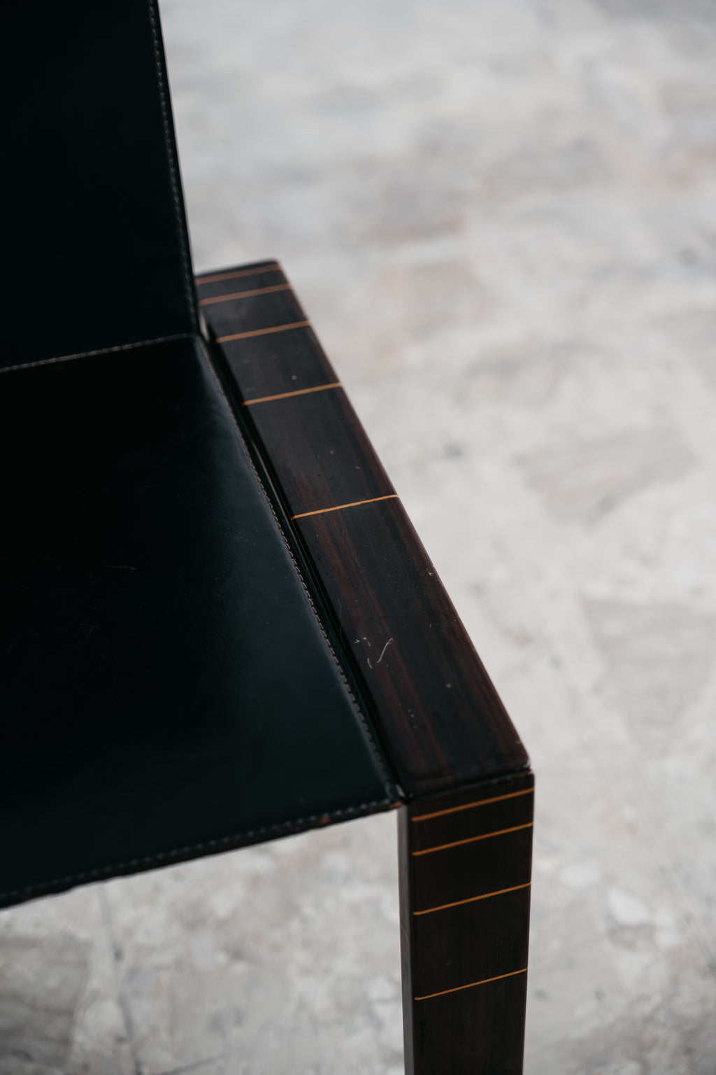 Set 6 Sedie Da Pranzo Palissandro Mid-Century Nello Stile Di Afra & Tobia Scarpa