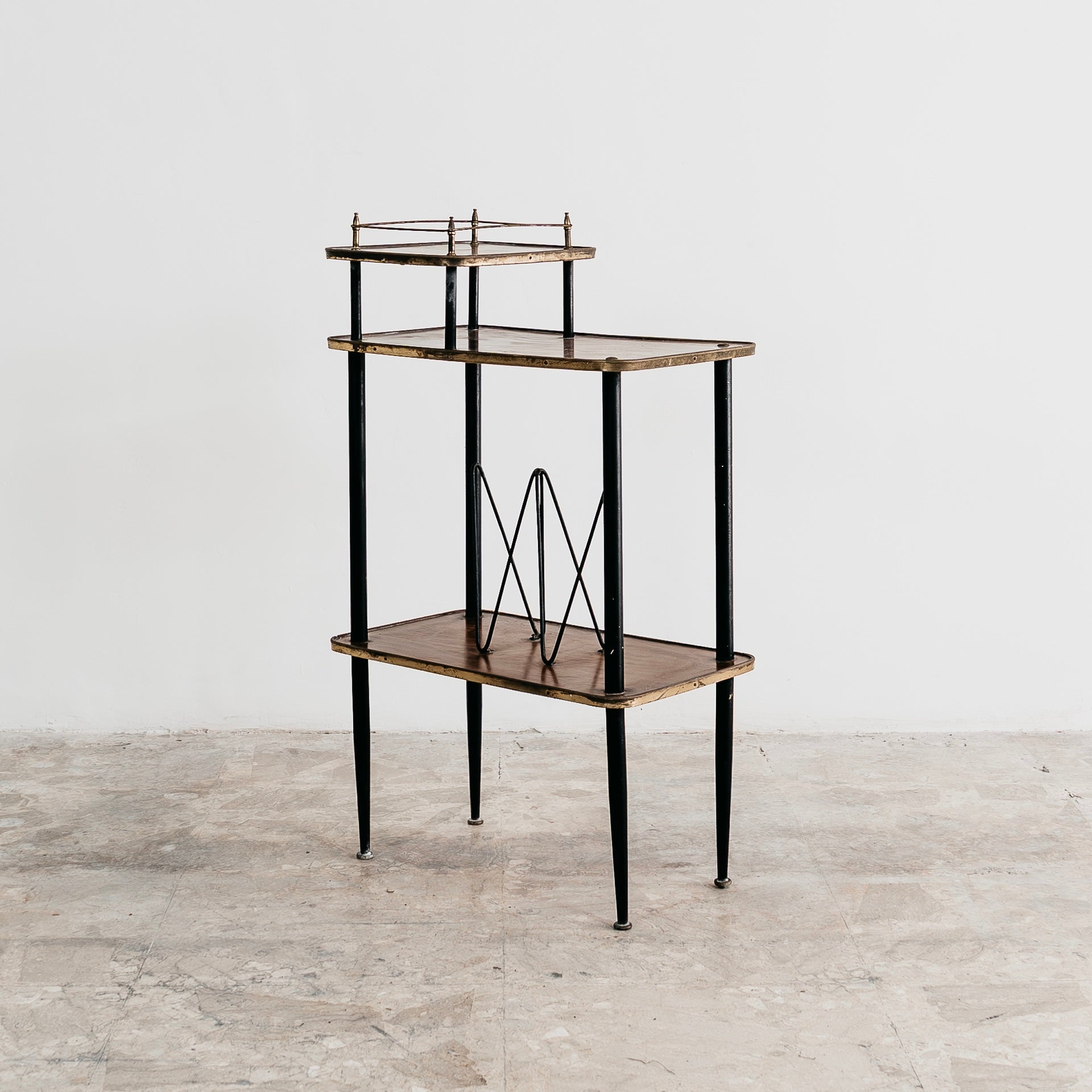 Tavolino Portariviste Mid-Century 1950’s Design Vintage