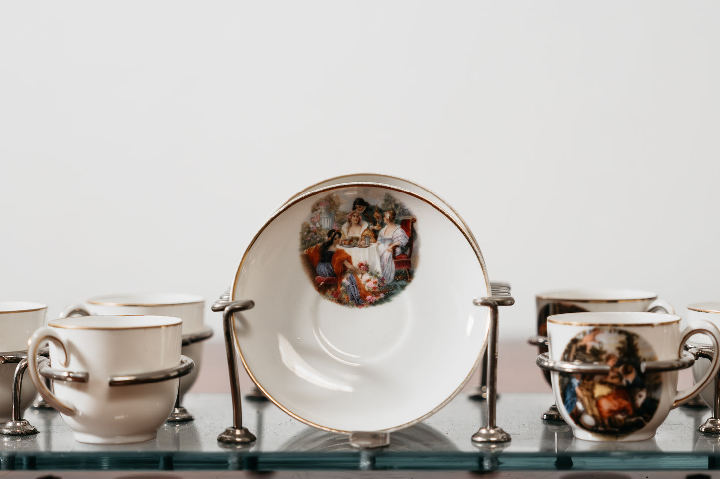 Set da Caffè Luxury Design 1970’s Jean Haviland Vintage