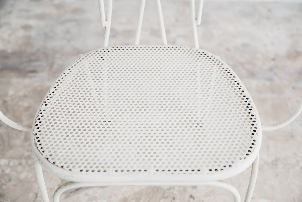 Lio Carminati Sedie Da Giardino 4 Pz Design Anni 50 Modernariato