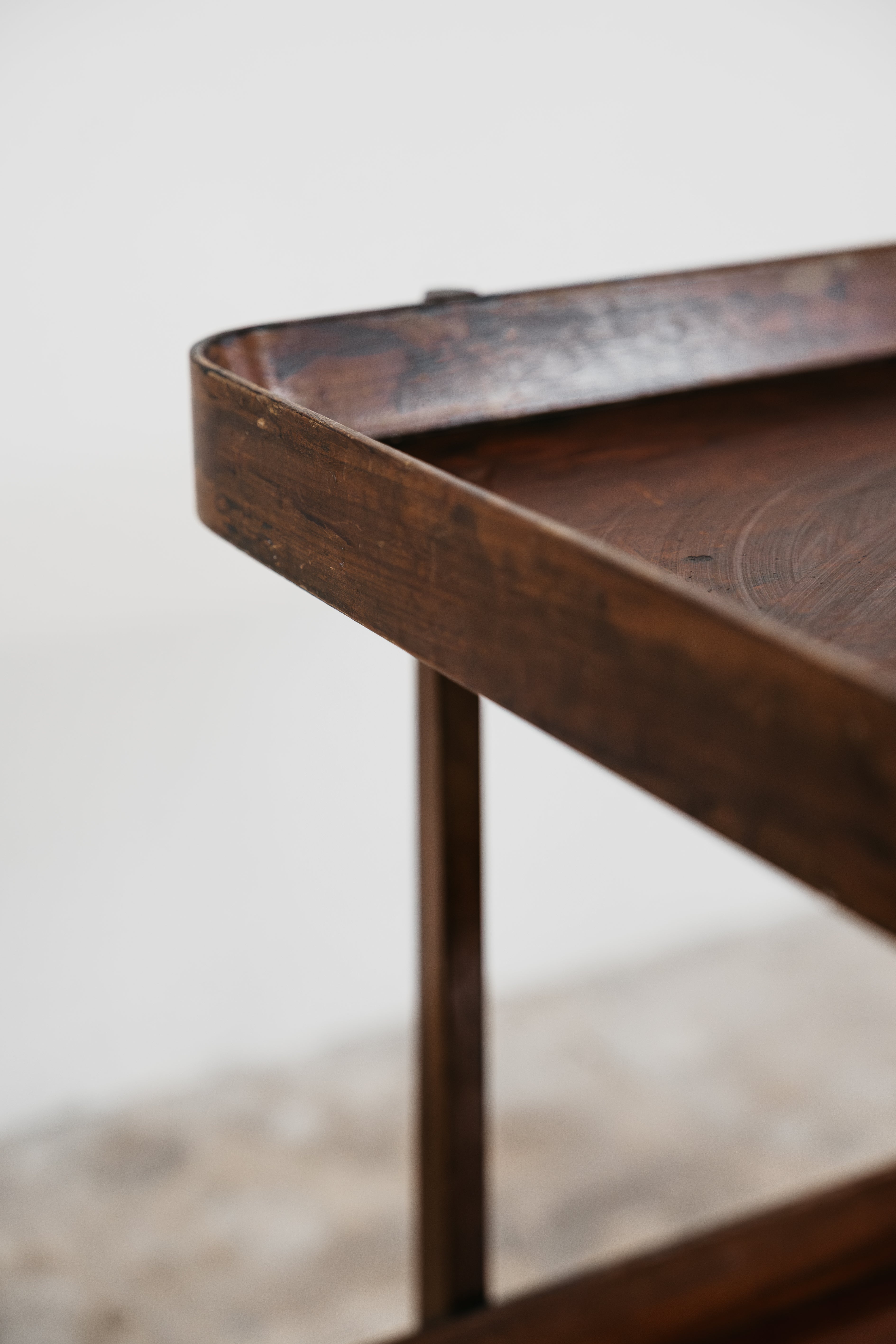 Carrello Portavivande In Legno Rustico 1950’s Mid Century Design