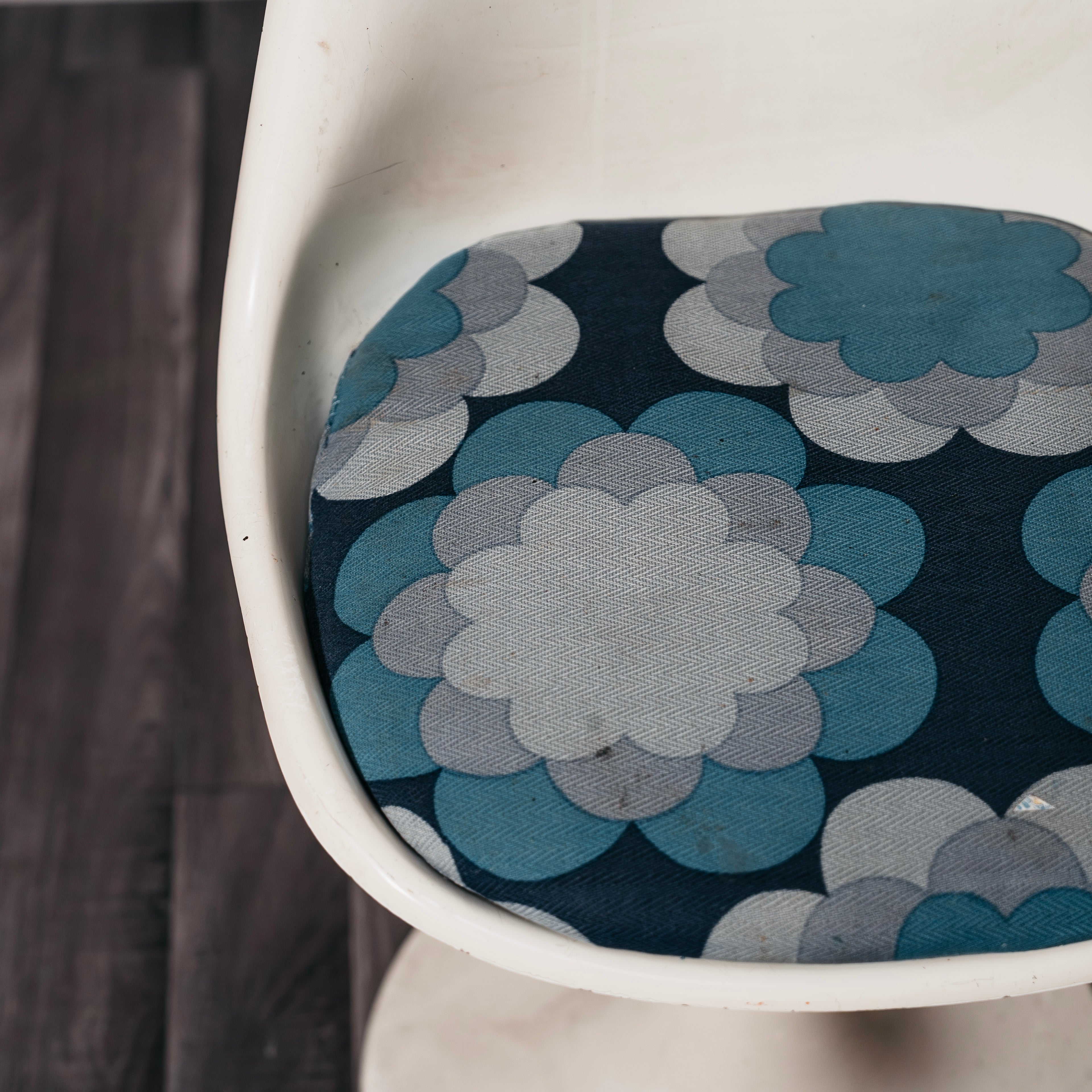 Sedia Tulip Vintage Anni 70 Design Modernariato