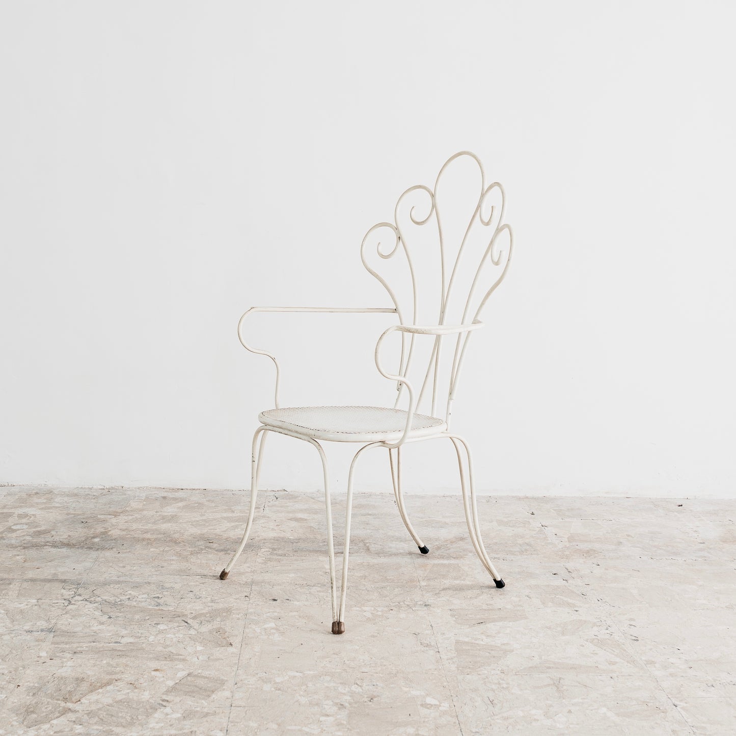 Lio Carminati Sedie Da Giardino 4 Pz Design Anni 50 Modernariato
