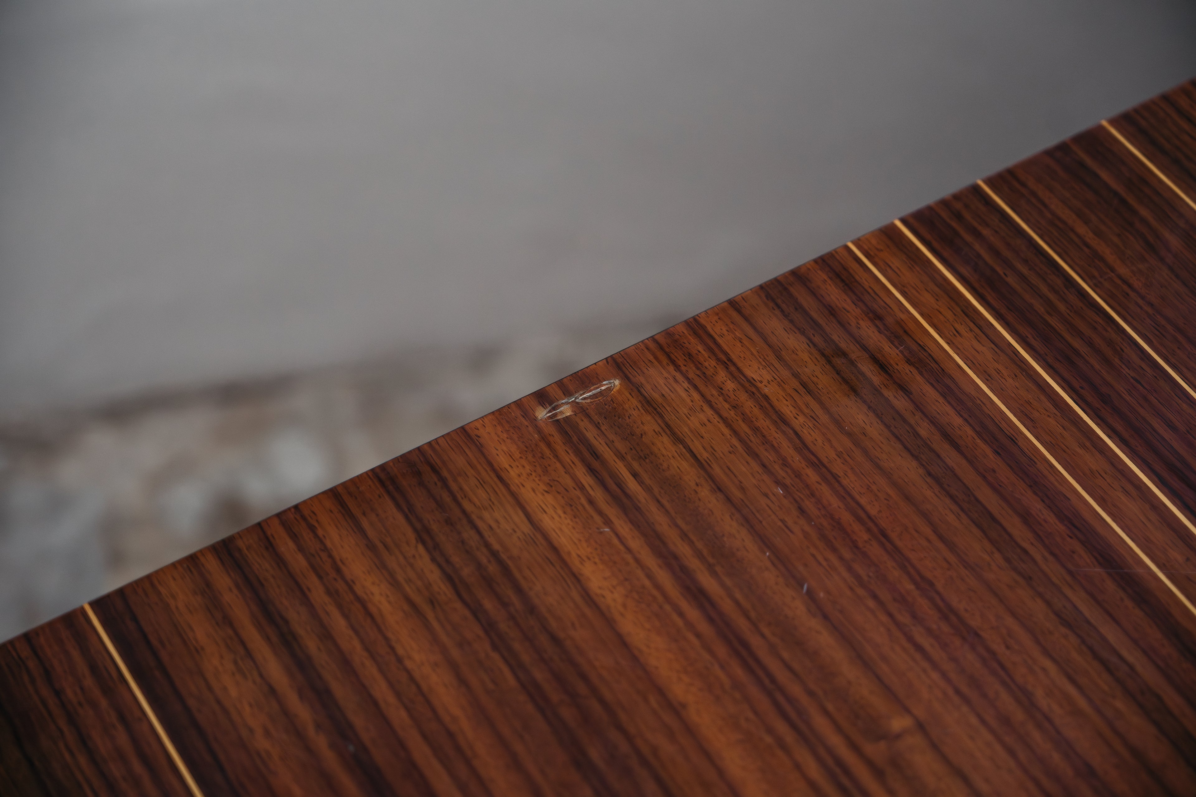 Credenza In Palissandro Monumentale Zebrawood Lacquered Mid-Century Design 1970