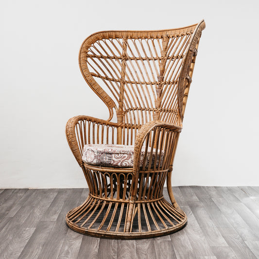 Gio Ponti Lio Carminati Bonacina Poltrona Vimini Design Mid-Century 1950
