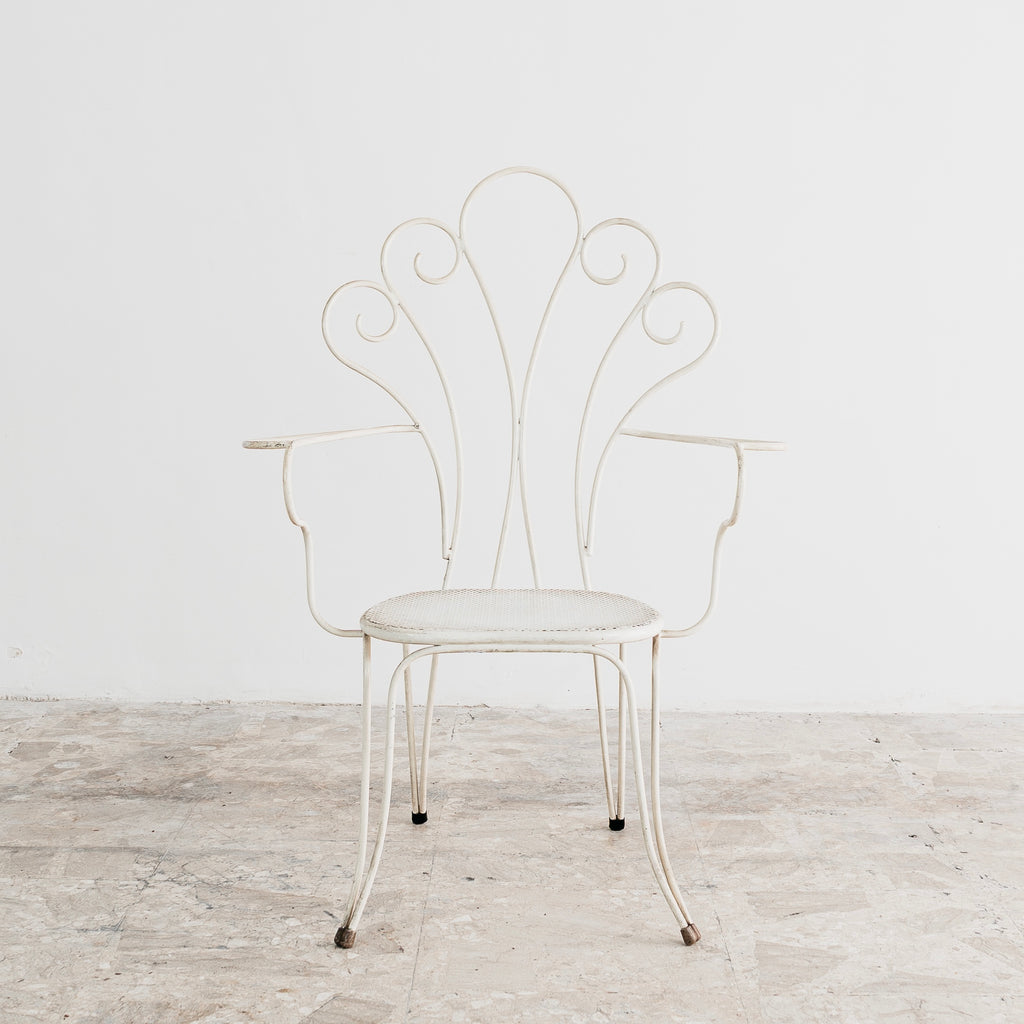 Lio Carminati Sedie Da Giardino 4 Pz Design Anni 50 Modernariato