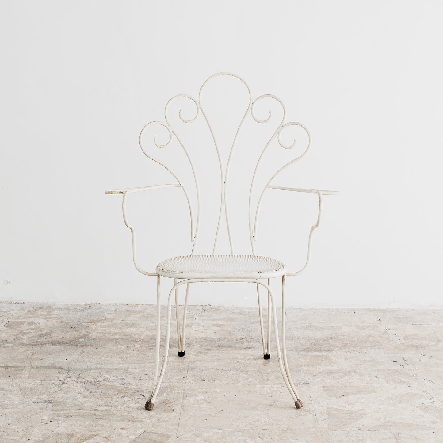 Lio Carminati Sedie Da Giardino 4 Pz Design Anni 50 Modernariato