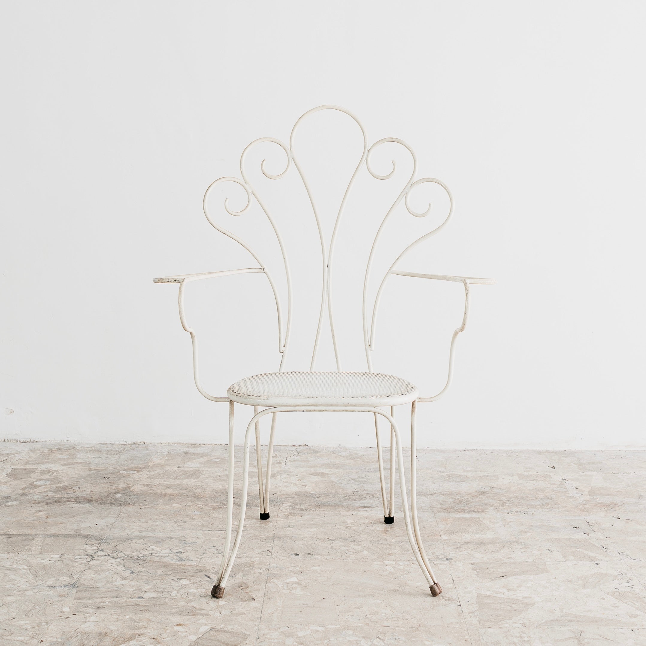 Lio Carminati Sedie Da Giardino 4 Pz Design Anni 50 Modernariato