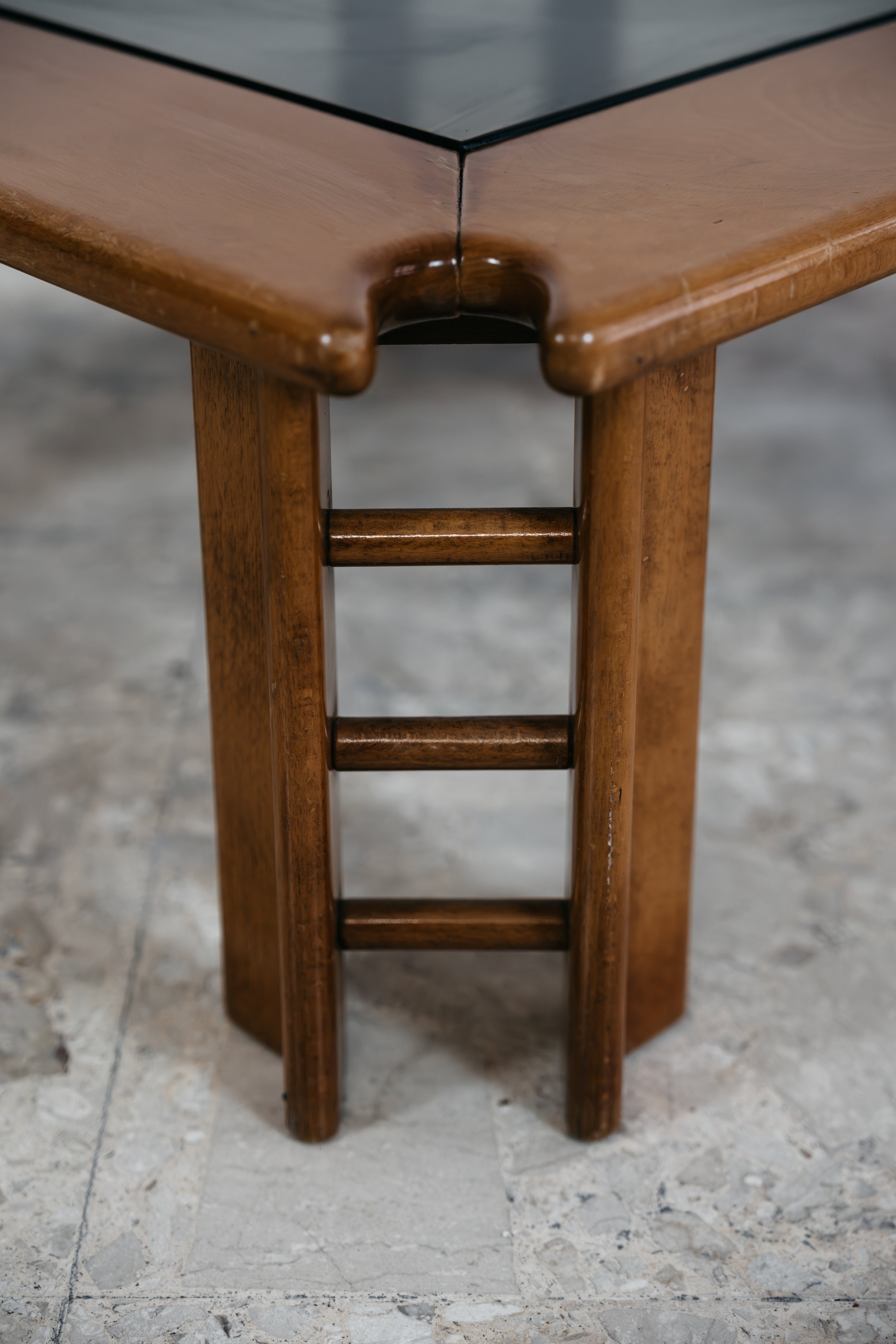 AFRA & TOBIA SCARPA ATTR. TAVOLO DA SALOTTO ANNI 60 DESIGN