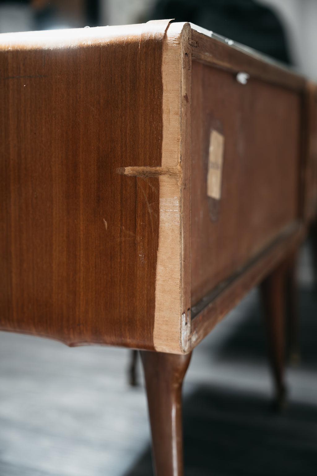 Coppia Di Comodini Gio Ponti Style Mid-Century 1950’s Modernariato Design