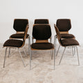 Carlo Ratti Style Set Da Pranzo 6 Sedie Design Modernariato Anni ‘70