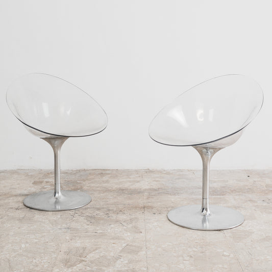 Philippe Starck Kartell Eros Coppia Di Poltroncine Design Anni ‘70 Space Age