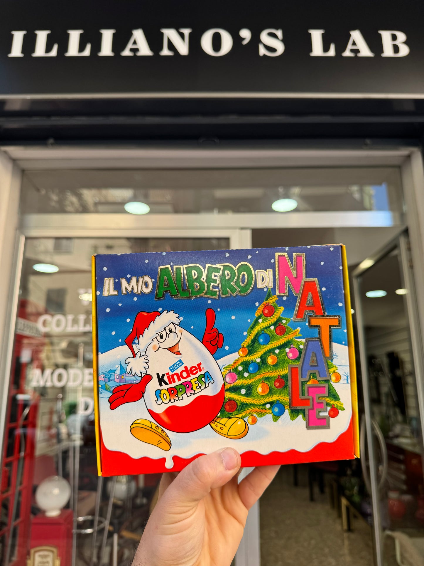 Albero di Natale Sorprese Kinder anni 2000