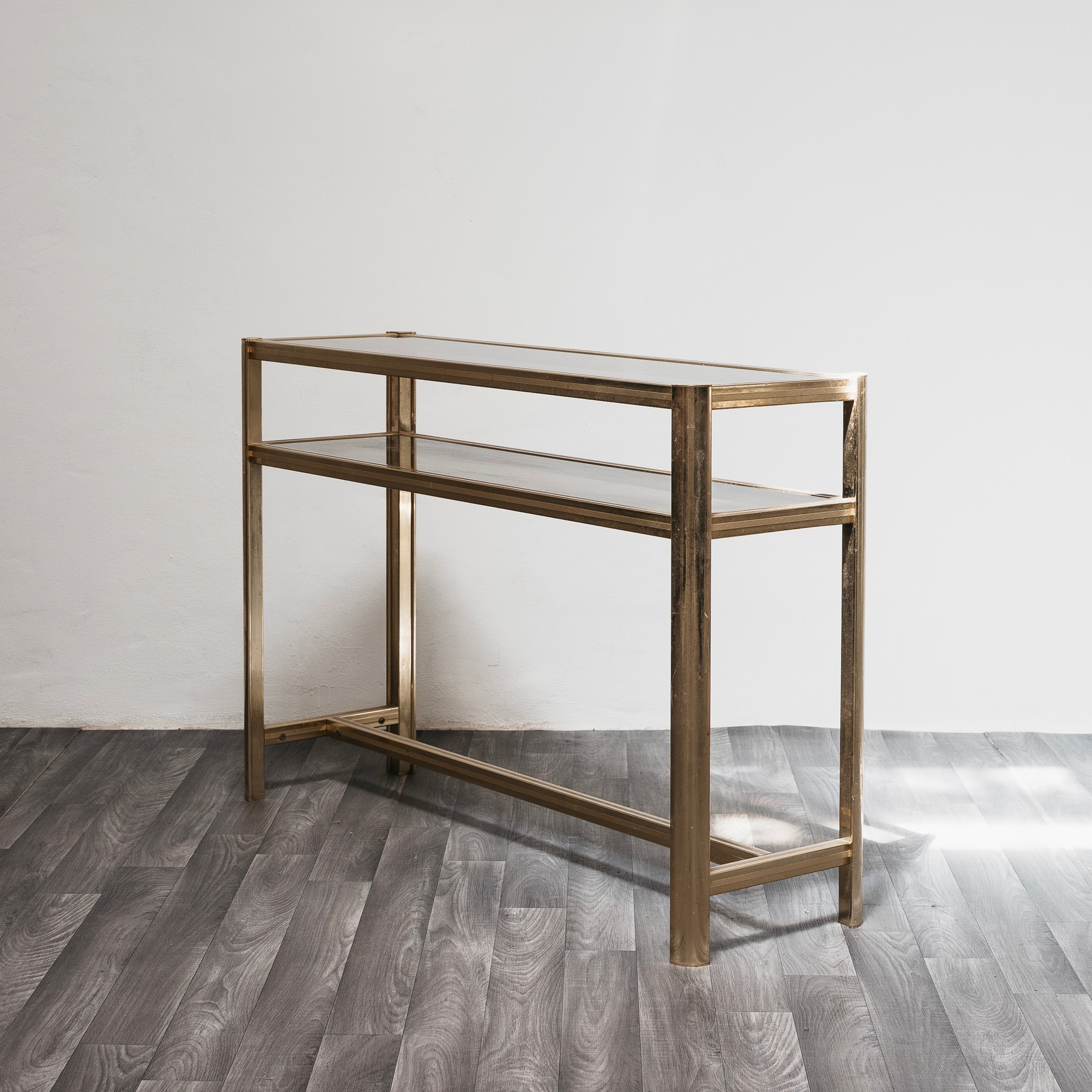 Consolle & Specchio Ingresso Design Hollywood Regency Anni 70 Modernariato