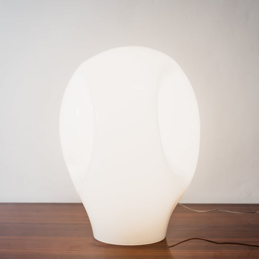 Luciano Vistosi Munega Table Lamp Grande vetro di murano Design , Anni '80