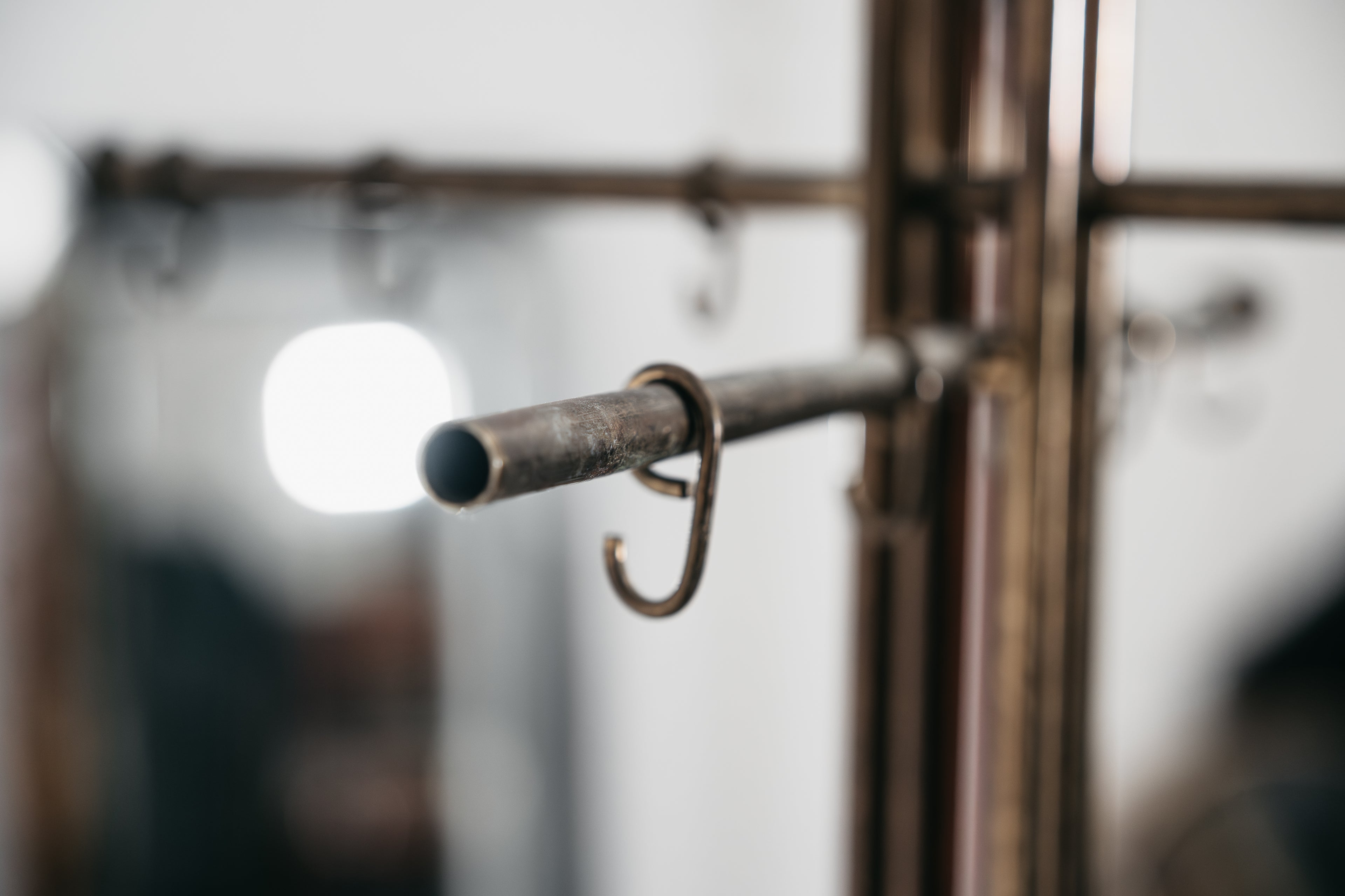 Renato Zevi Metalarte Appendiabiti Marmo E Ottone Design Modernariato