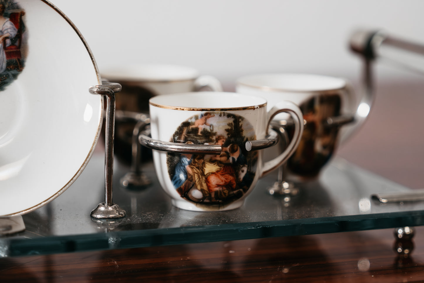Set da Caffè Luxury Design 1970’s Jean Haviland Vintage