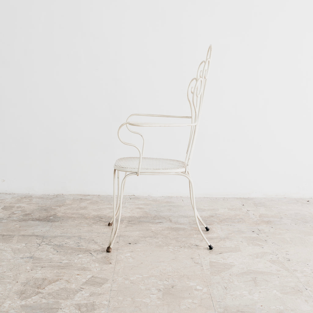 Lio Carminati Sedie Da Giardino 4 Pz Design Anni 50 Modernariato