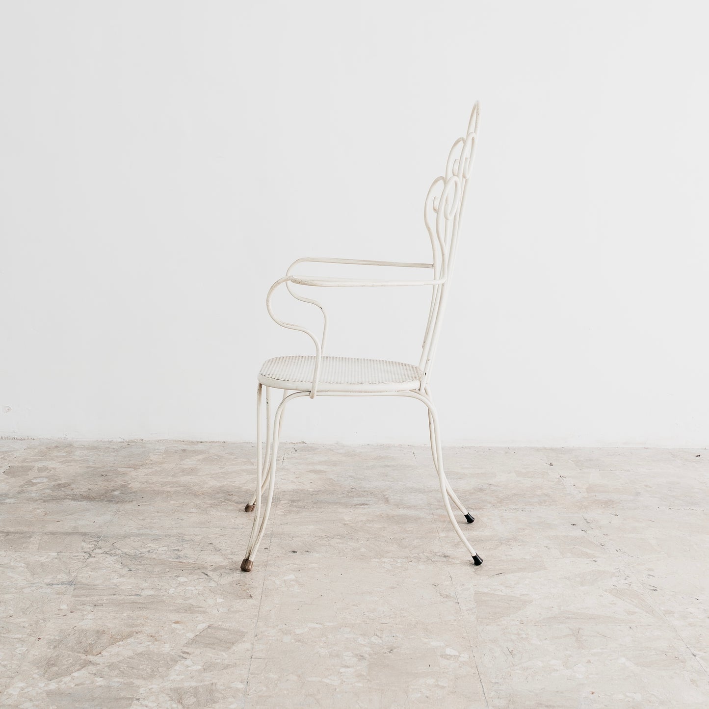 Lio Carminati Sedie Da Giardino 4 Pz Design Anni 50 Modernariato