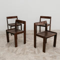 Set Da Pranzo 4 sedie In Legno Anni ‘60 Design Modernariato Vintage