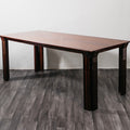Tavolo Rettangolare Da Pranzo In Palissandro Design 1970’s Vintage Modernariato