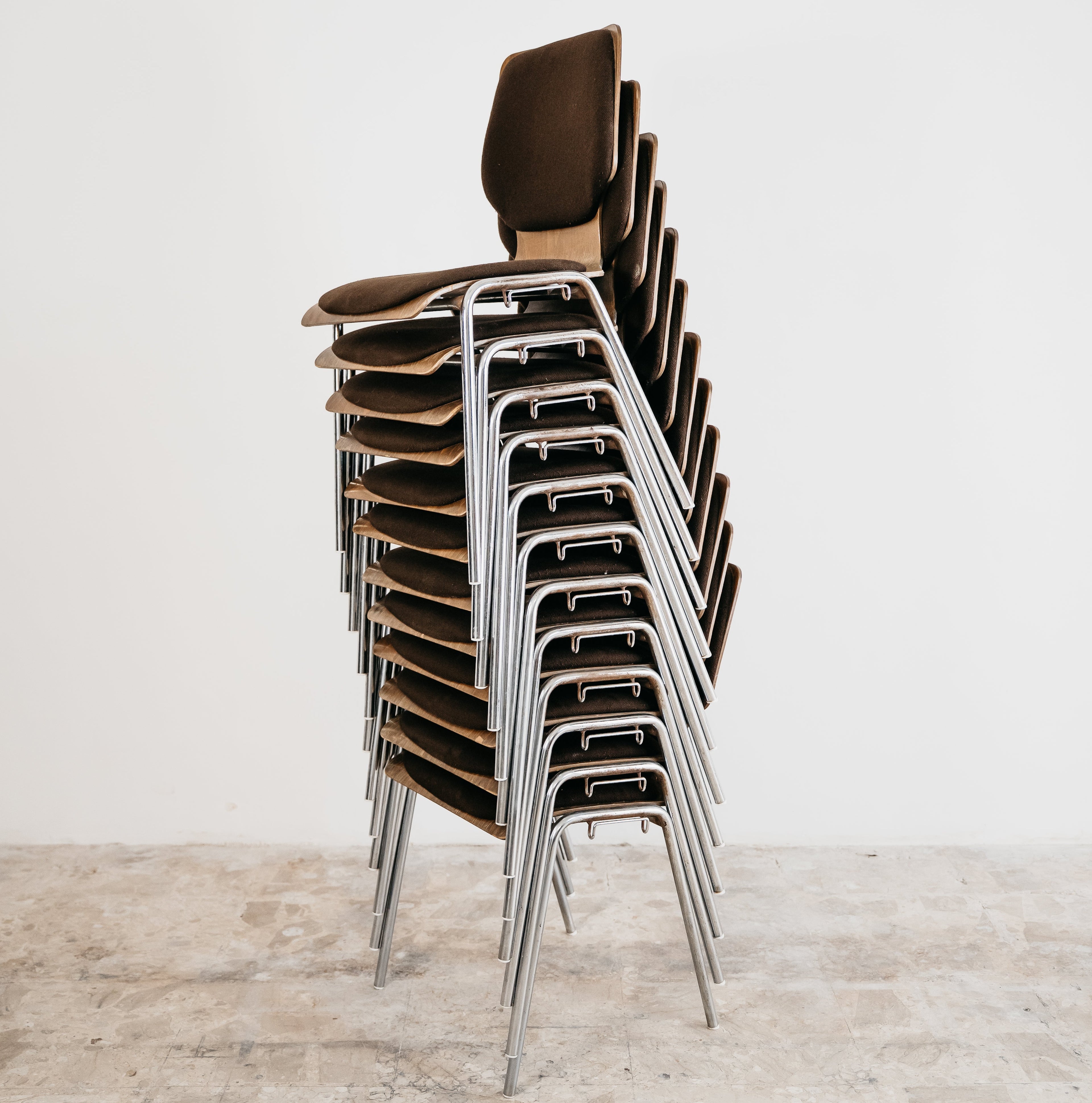 Carlo Ratti Style Set Da Pranzo 12 Sedie Design Modernariato Anni ‘70