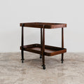 Carrello Portavivande In Legno Rustico 1950’s Mid Century Design