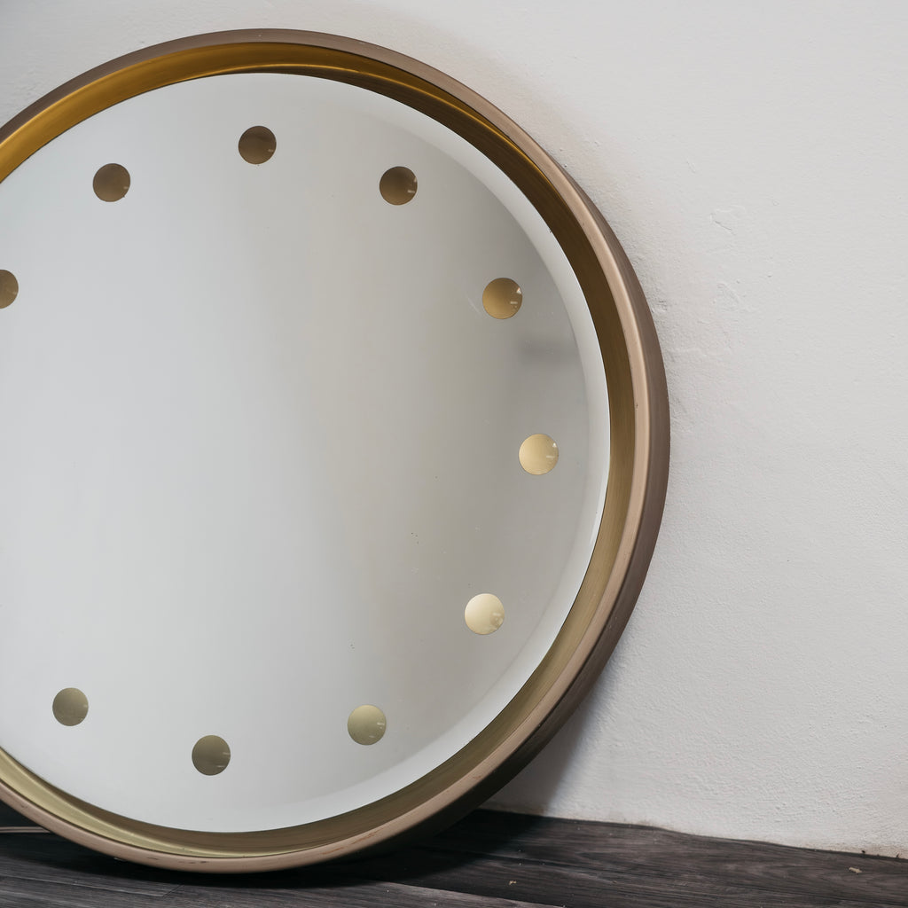 Rimadesio Specchio Retroilluminato Hollywood Regency 1970’s Design Modernariato