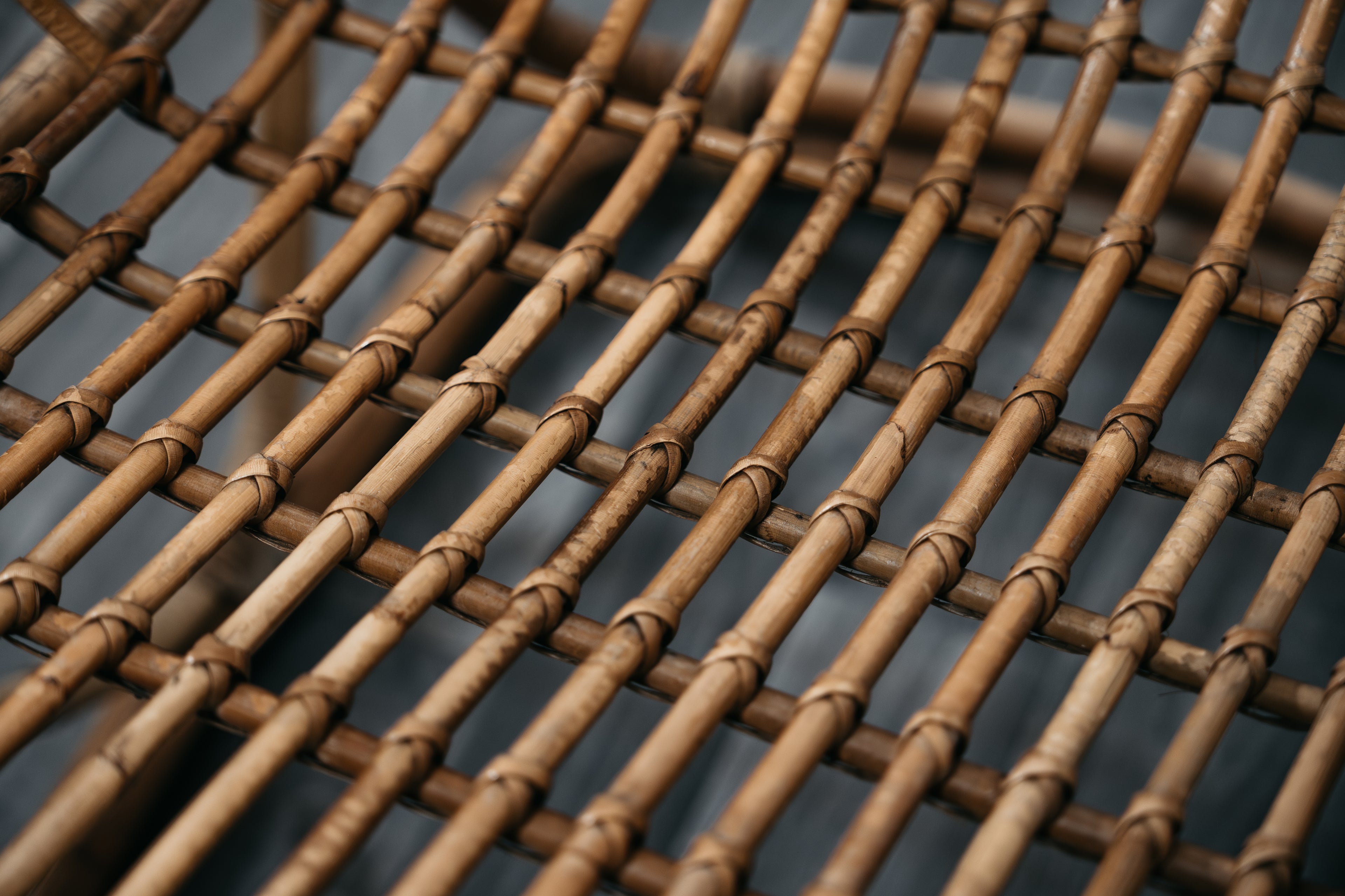 Tito Agnoli B4 Bonacina Coppia Di Poltrone Rattan Mid-Century Design 1950’s