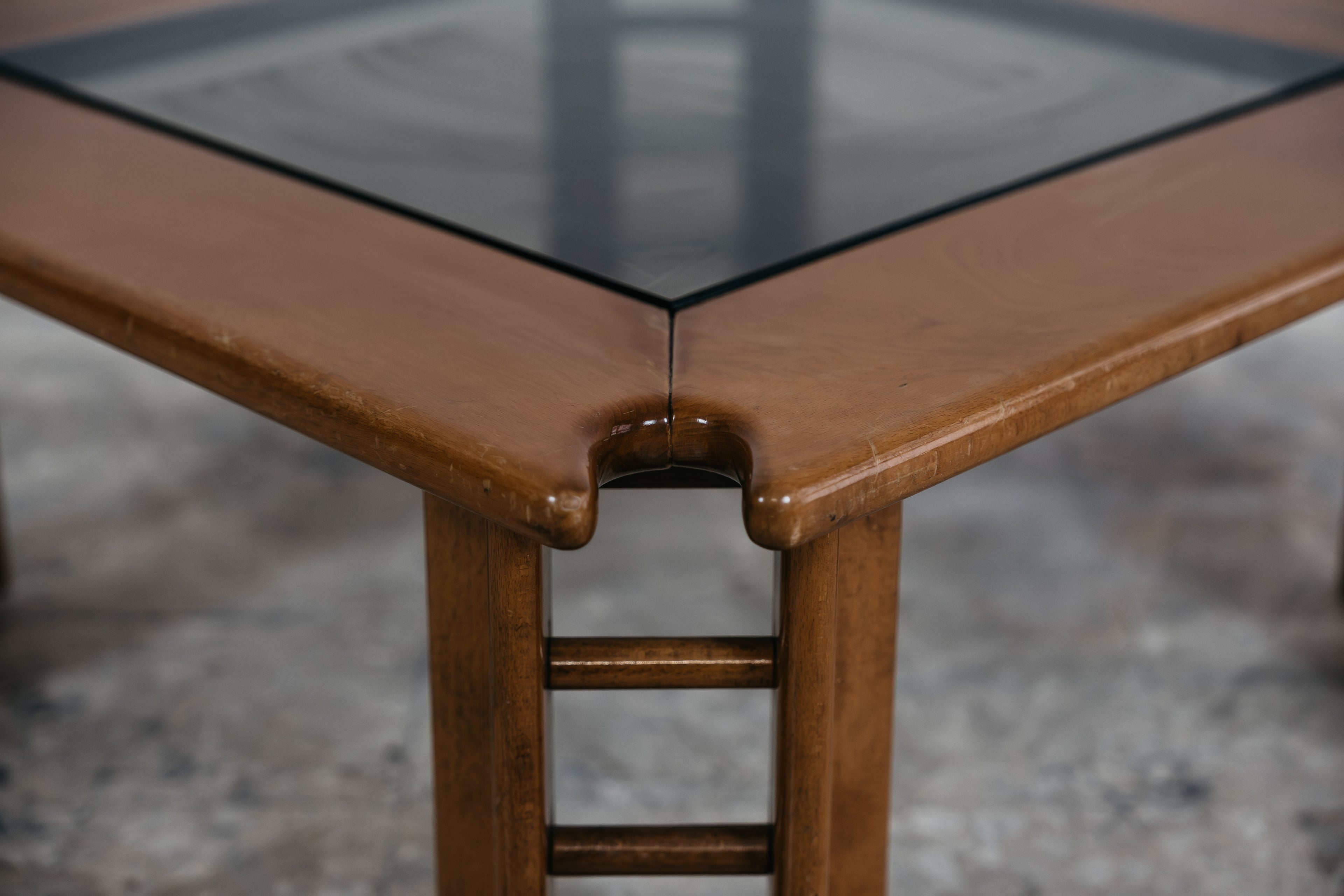 AFRA & TOBIA SCARPA ATTR. TAVOLO DA SALOTTO ANNI 60 DESIGN