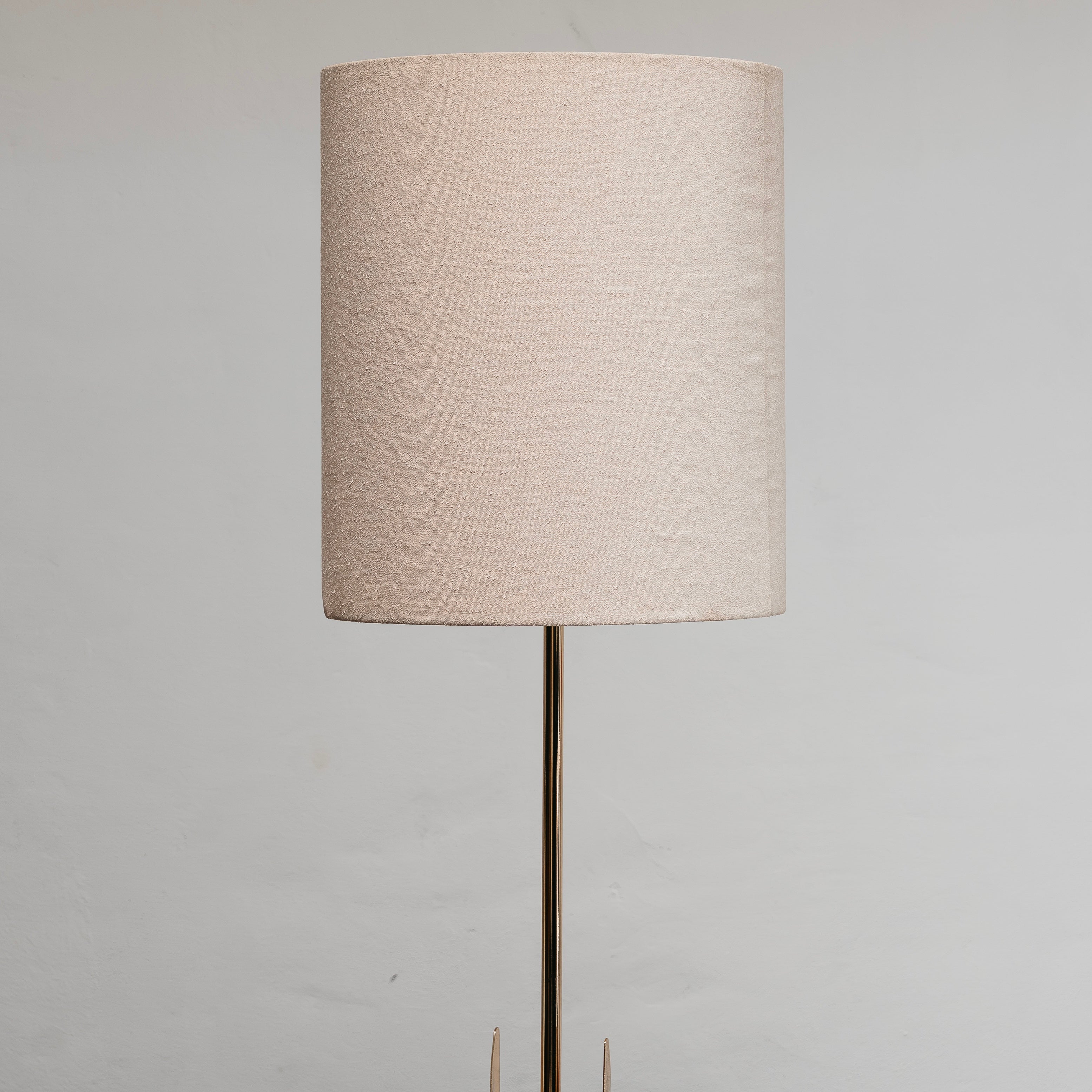 Lampada Da Pavimento Hollywood Regency Anni 70 Design Modernariato
