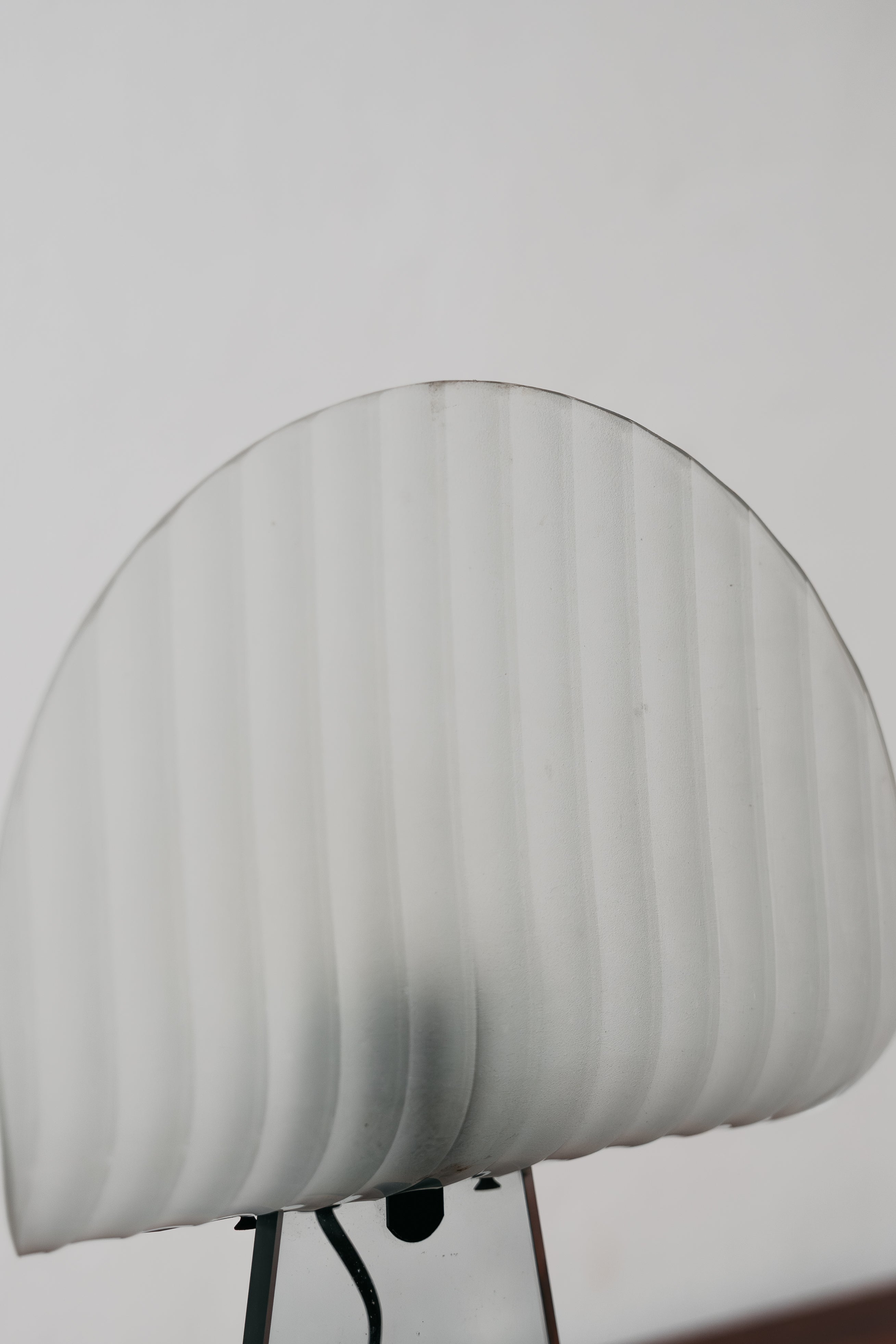 Lampada Da Tavolo Silhouette Design Table Lamp Marble & Glass 1980’s Postmodern