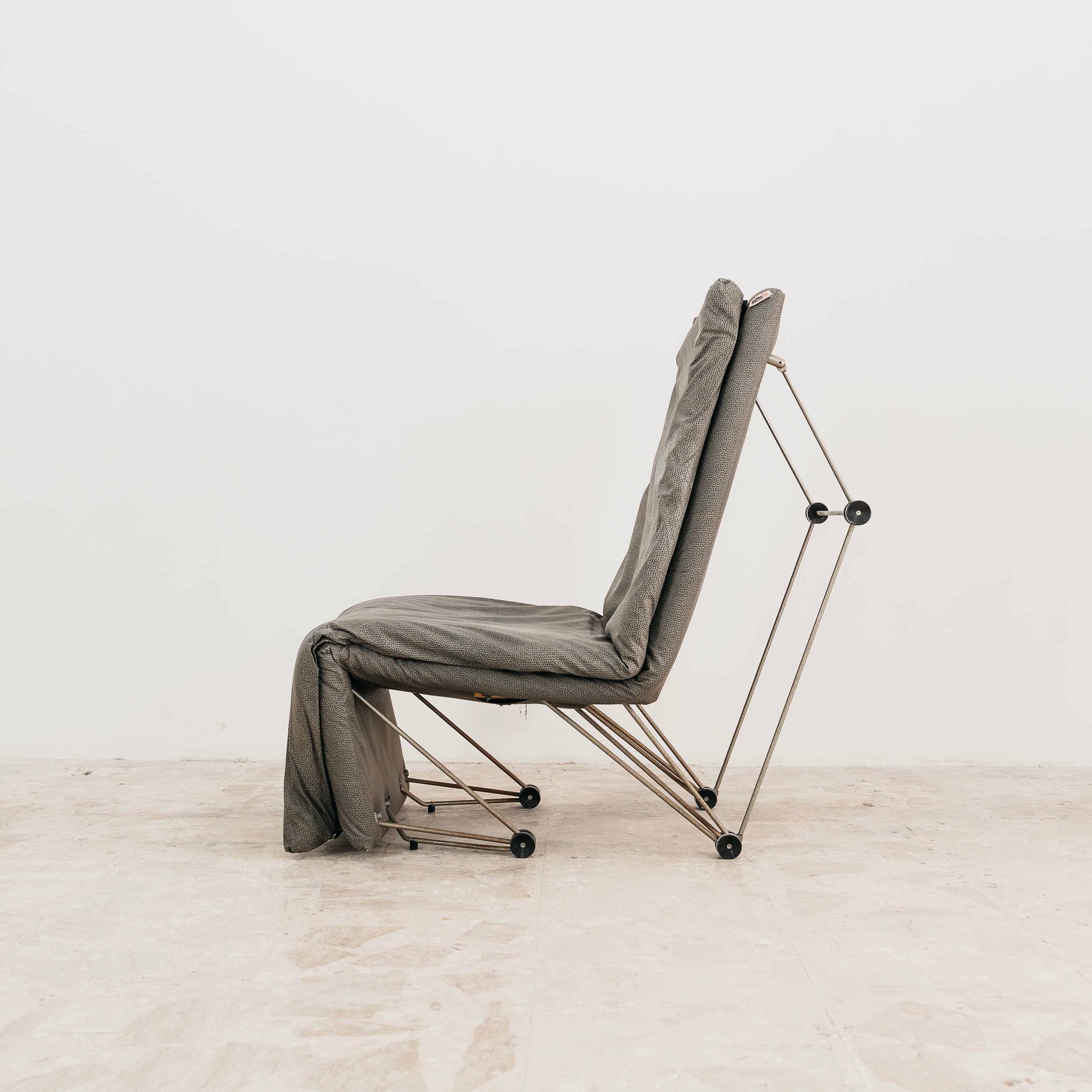 Lounge Chair Poltrona Geometric Design Postmodern Modernariato 1980’s