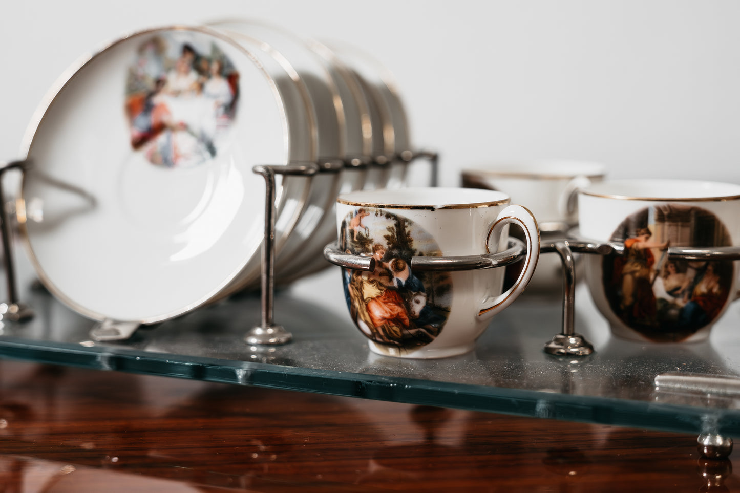 Set da Caffè Luxury Design 1970’s Jean Haviland Vintage