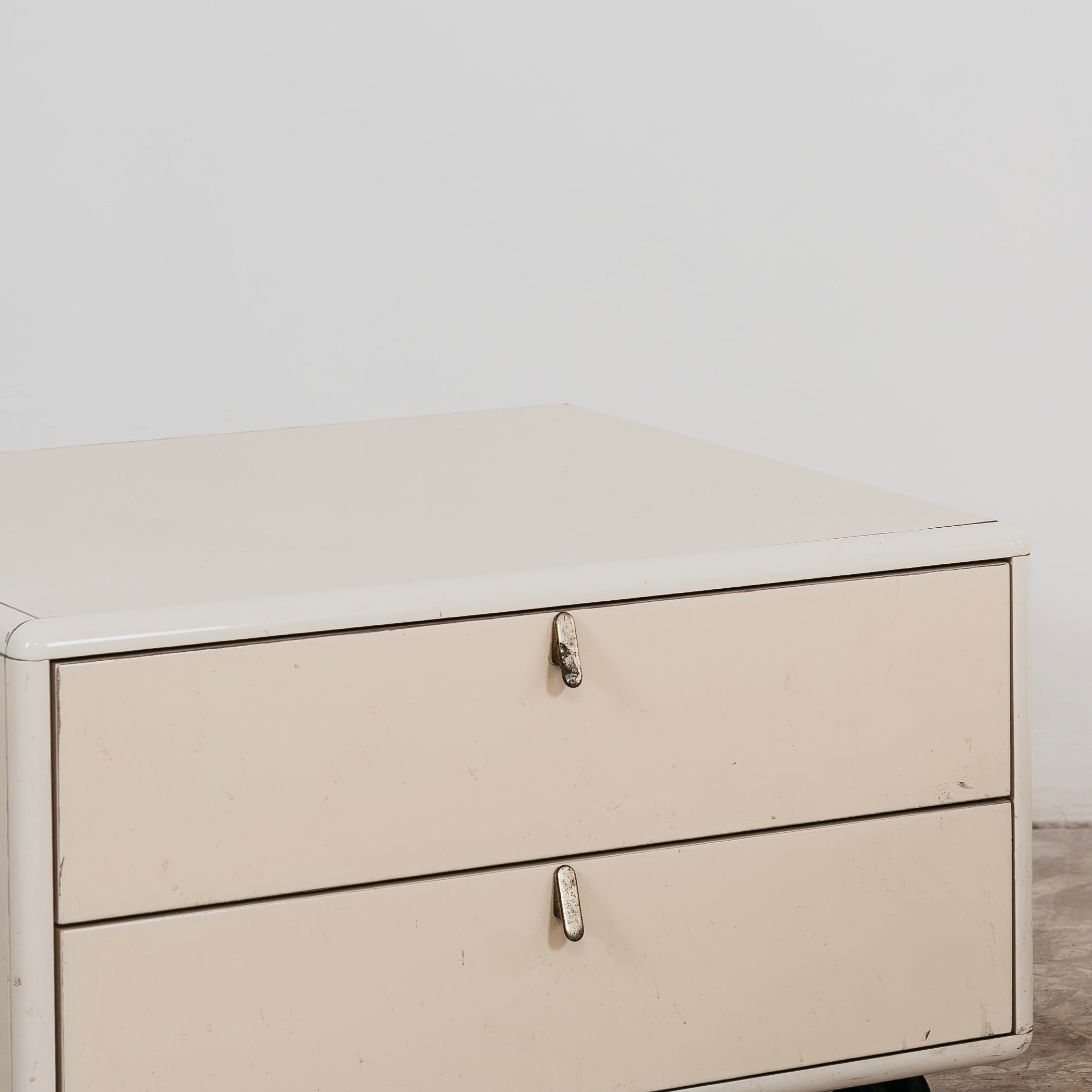 George Coslin Coppia Di Comodini Longato Hennè 1970 Modernariato Design