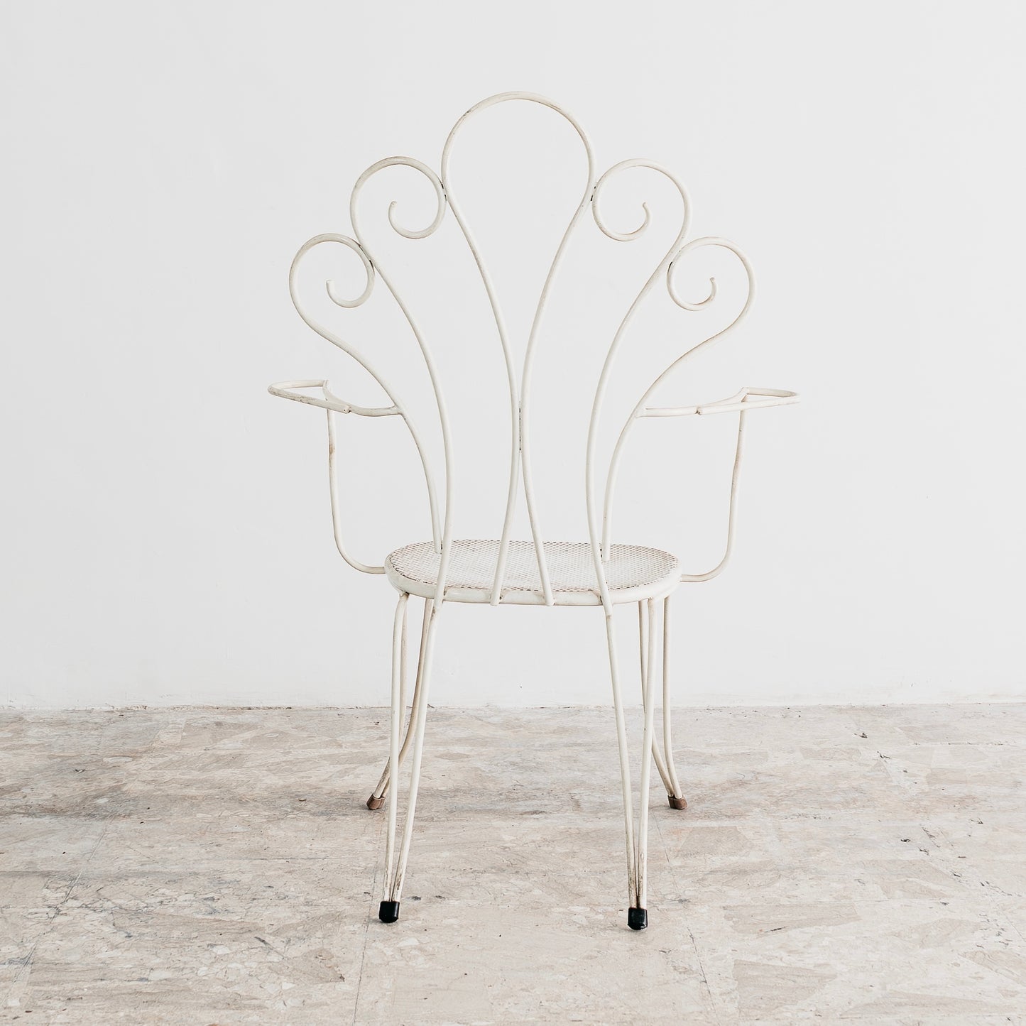 Lio Carminati Sedie Da Giardino 4 Pz Design Anni 50 Modernariato