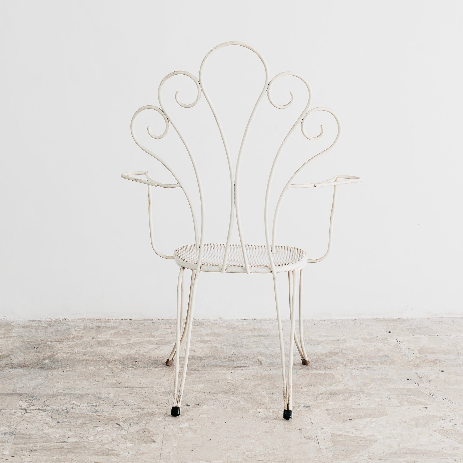 Lio Carminati Sedie Da Giardino 4 Pz Design Anni 50 Modernariato