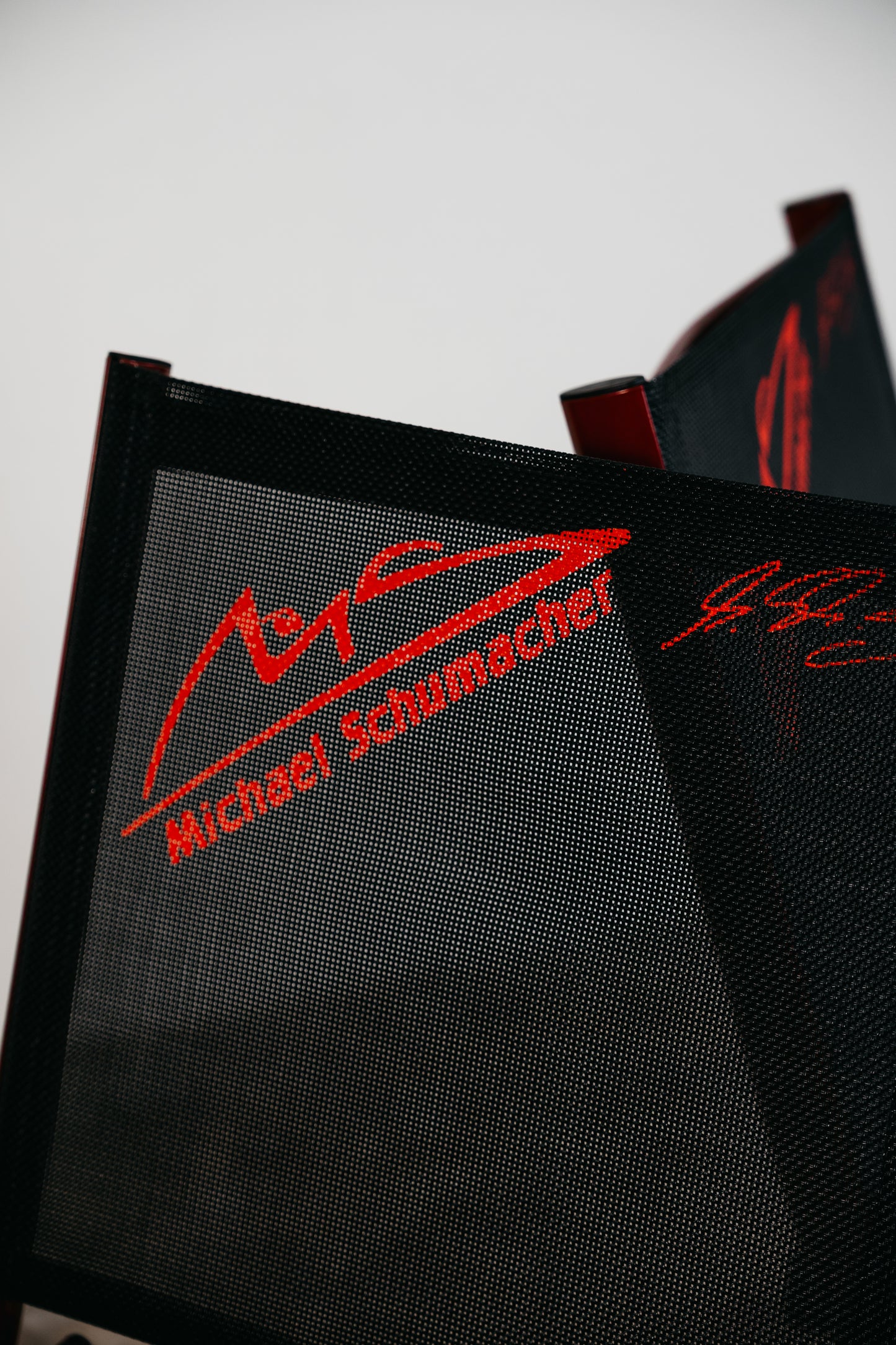 Michael Schumacher Coppia Di Sedie Richiudibili Merchandising Official  F1 2000