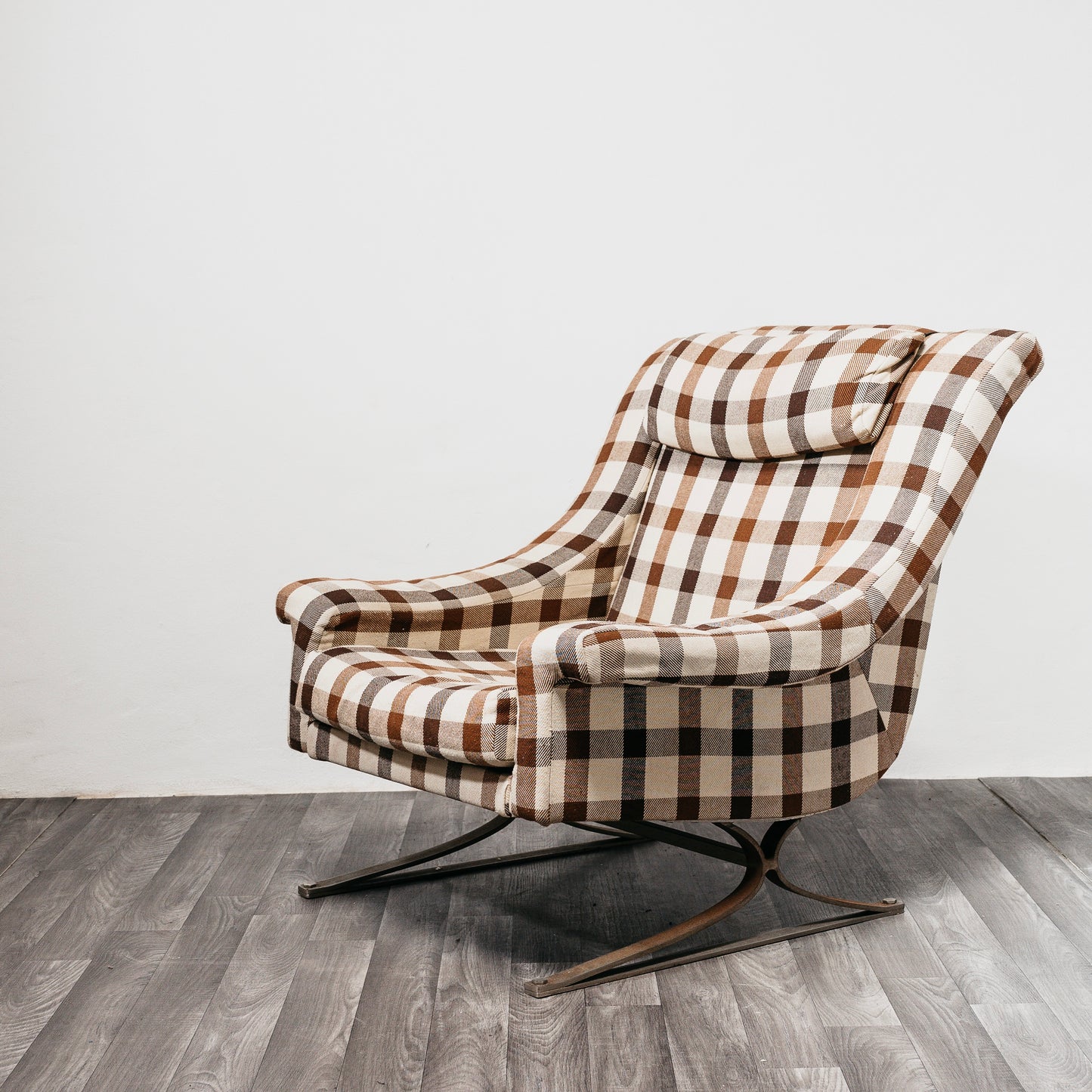 Maurice Calka Arflex Coppia di Poltrone Mod. Grand Prix, Design anni '60