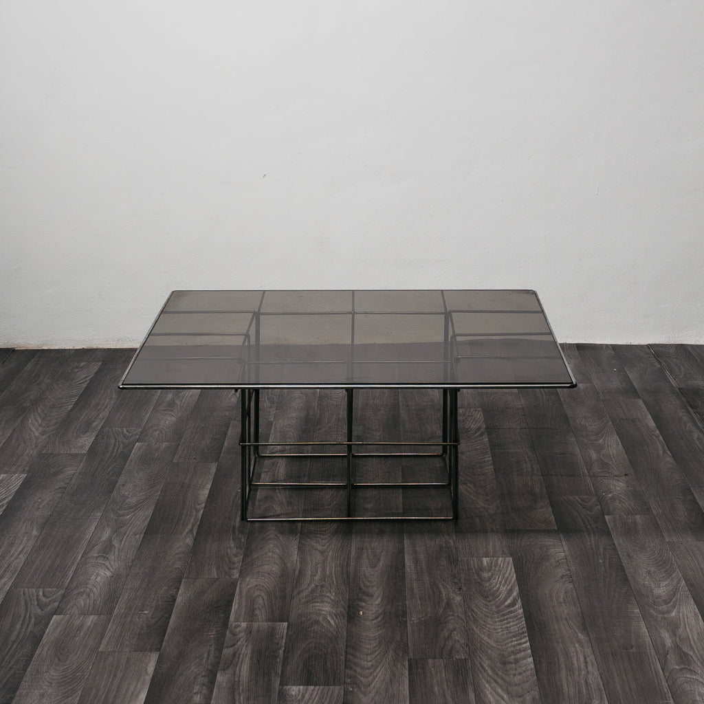Coffee Table In Acciaio Design Industriale Modernariato 1970’S
