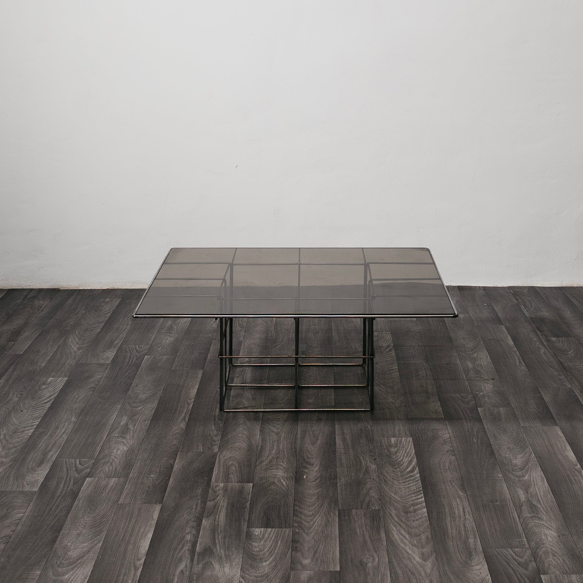 Coffee Table In Acciaio Design Industriale Modernariato 1970’S