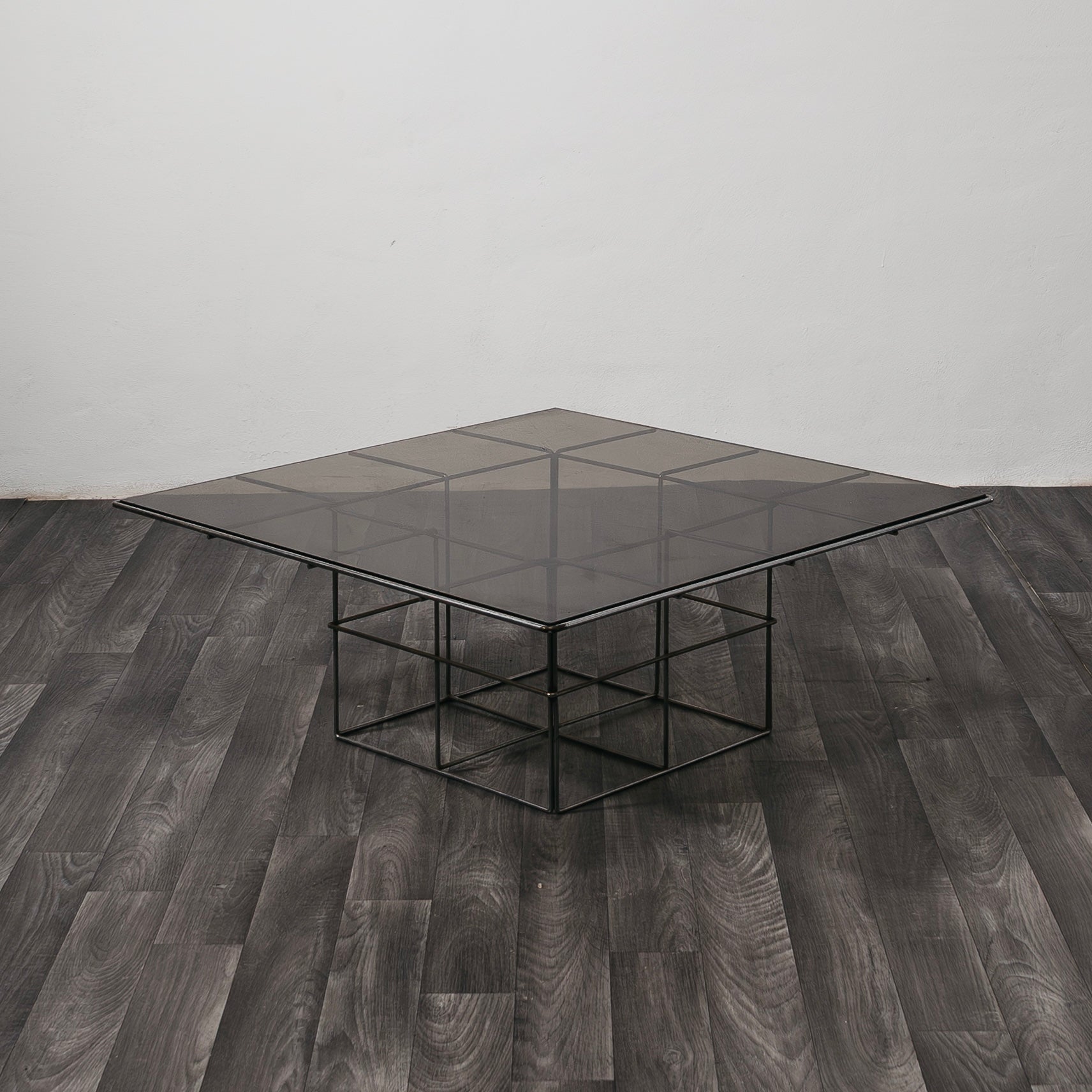 Coffee Table In Acciaio Design Industriale Modernariato 1970’S