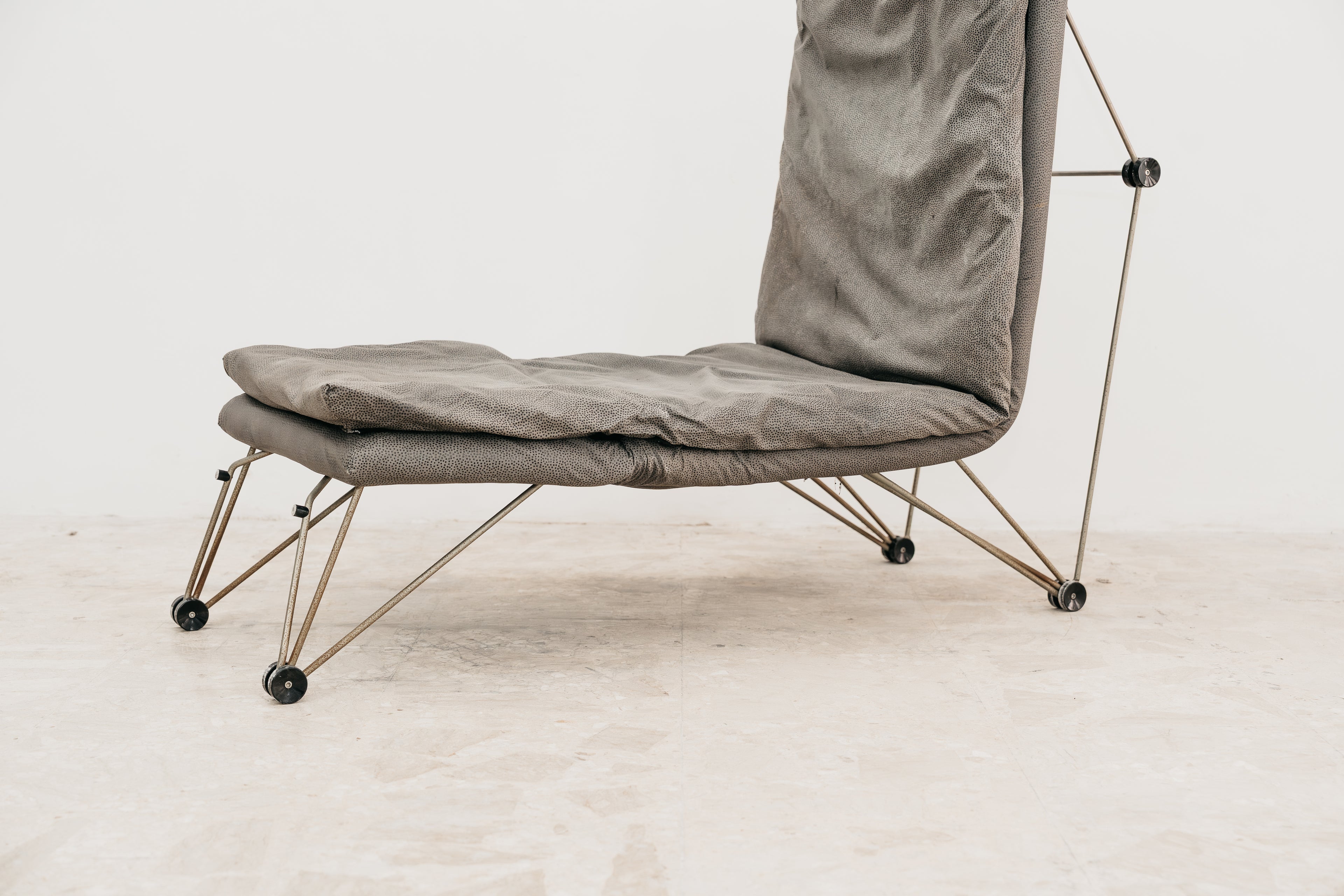 Lounge Chair Poltrona Geometric Design Postmodern Modernariato 1980’s