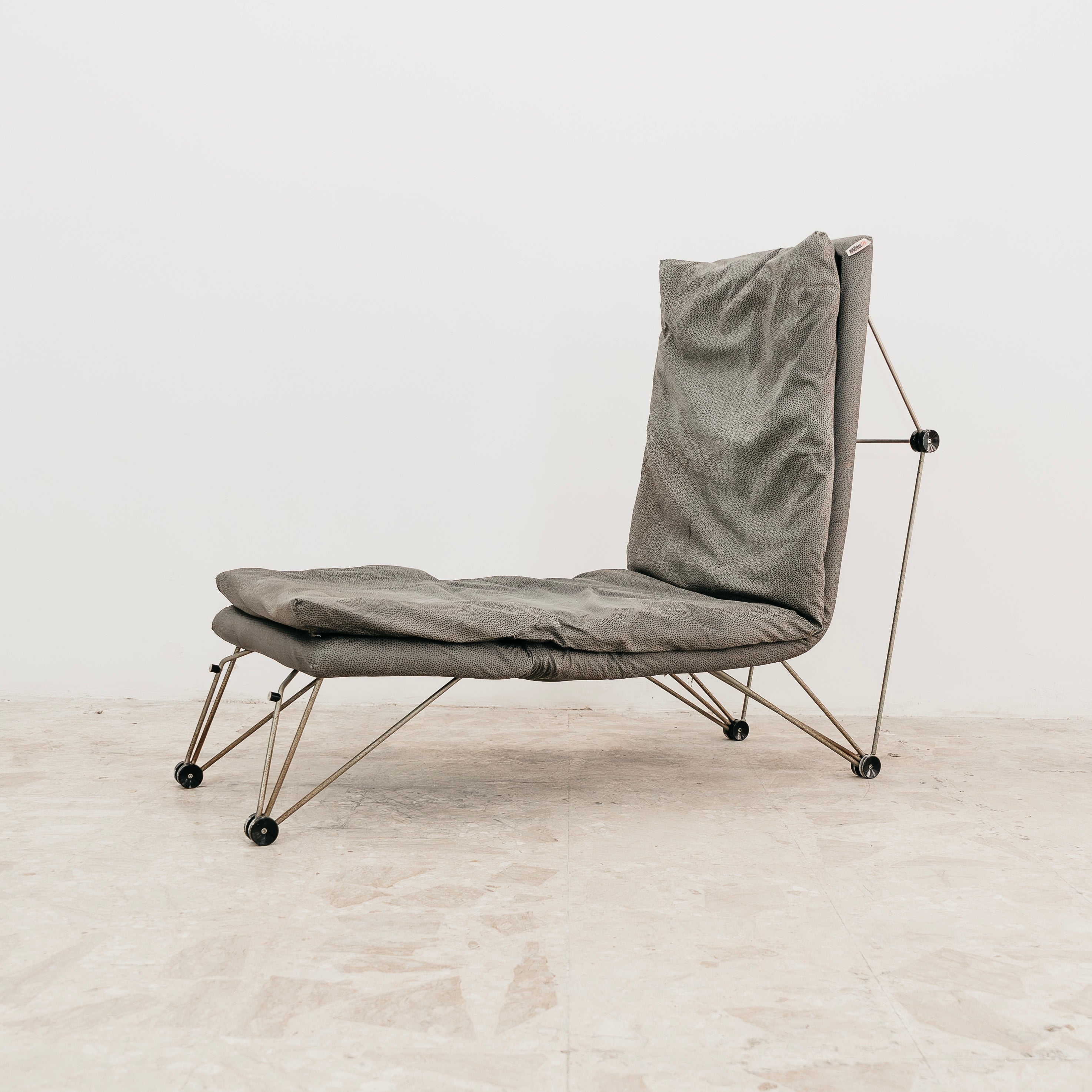 Lounge Chair Poltrona Geometric Design Postmodern Modernariato 1980’s